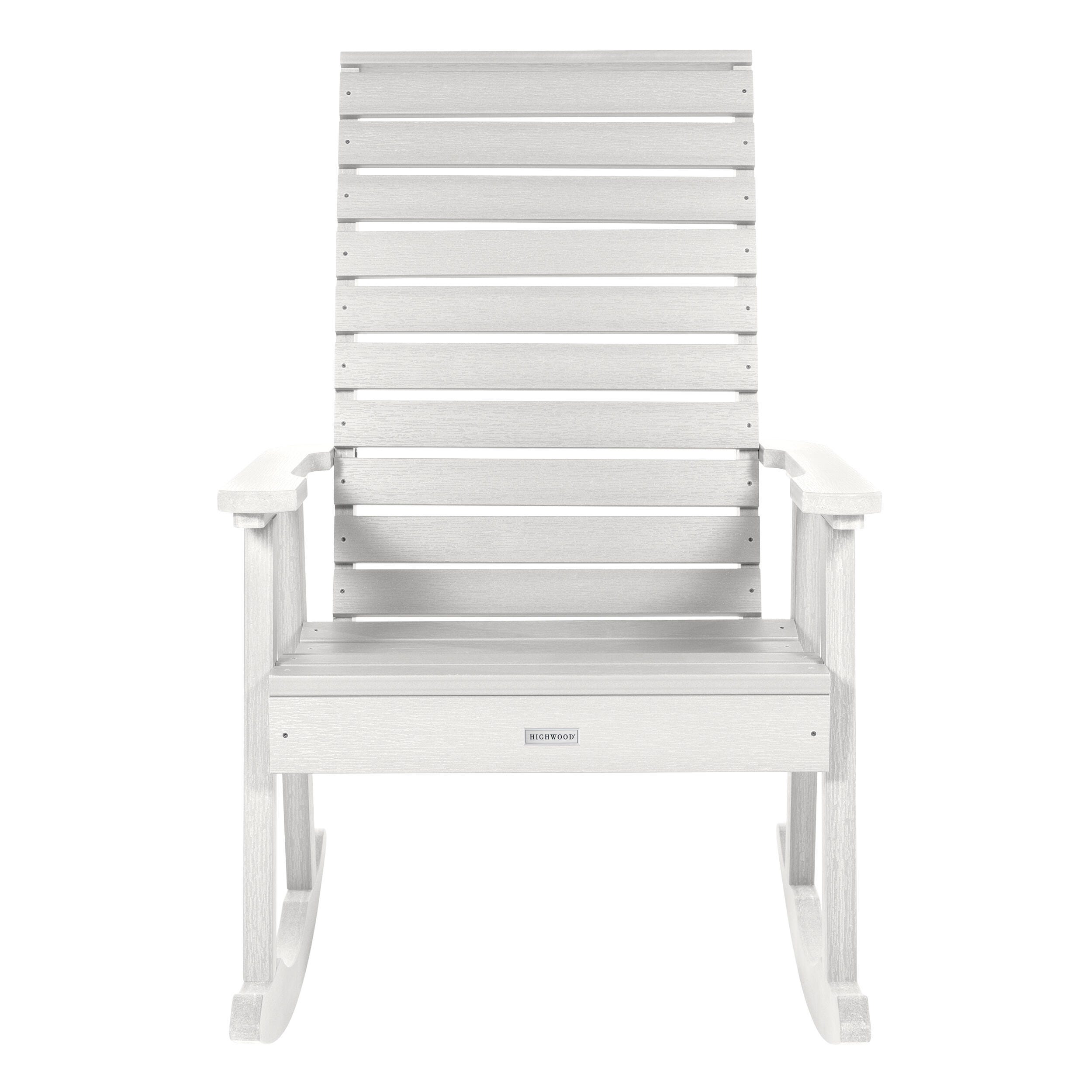 Highwood® Weatherly Outdoor Rocking Chair, White, large