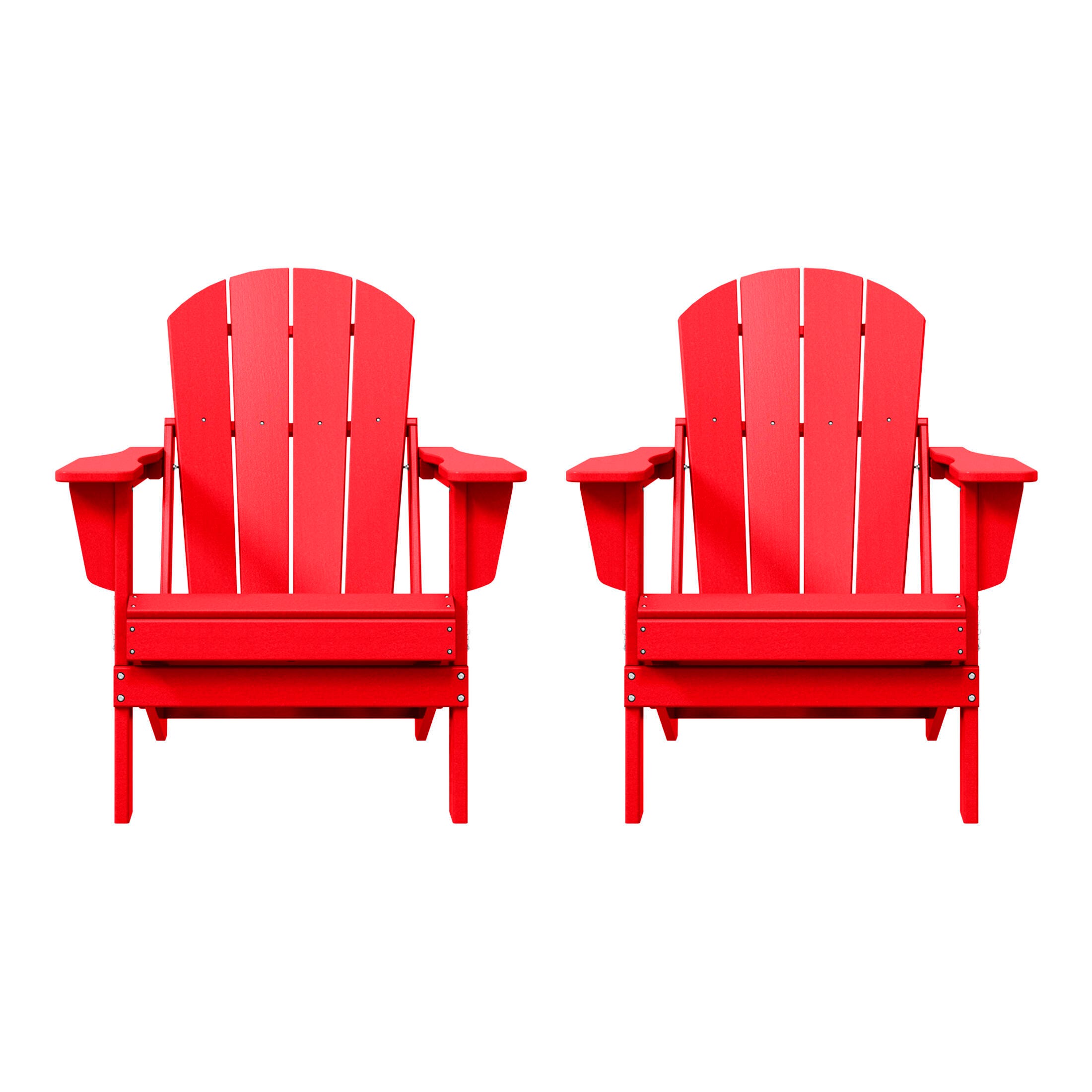 Westin Outdoor Newport Folding Adirondack Chair (set of 2) | Ashley