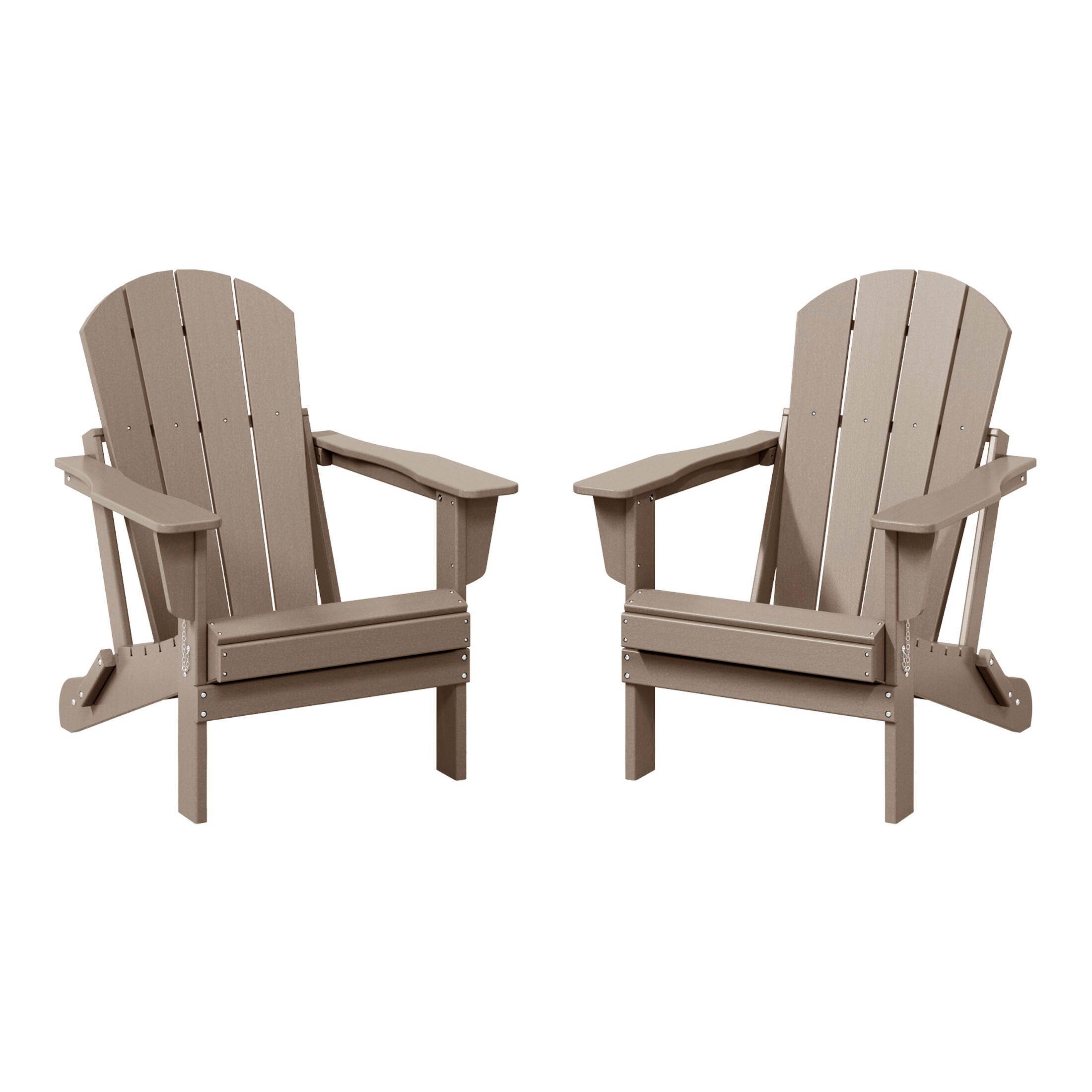Westin Outdoor Newport Folding Adirondack Chair (set of 2)