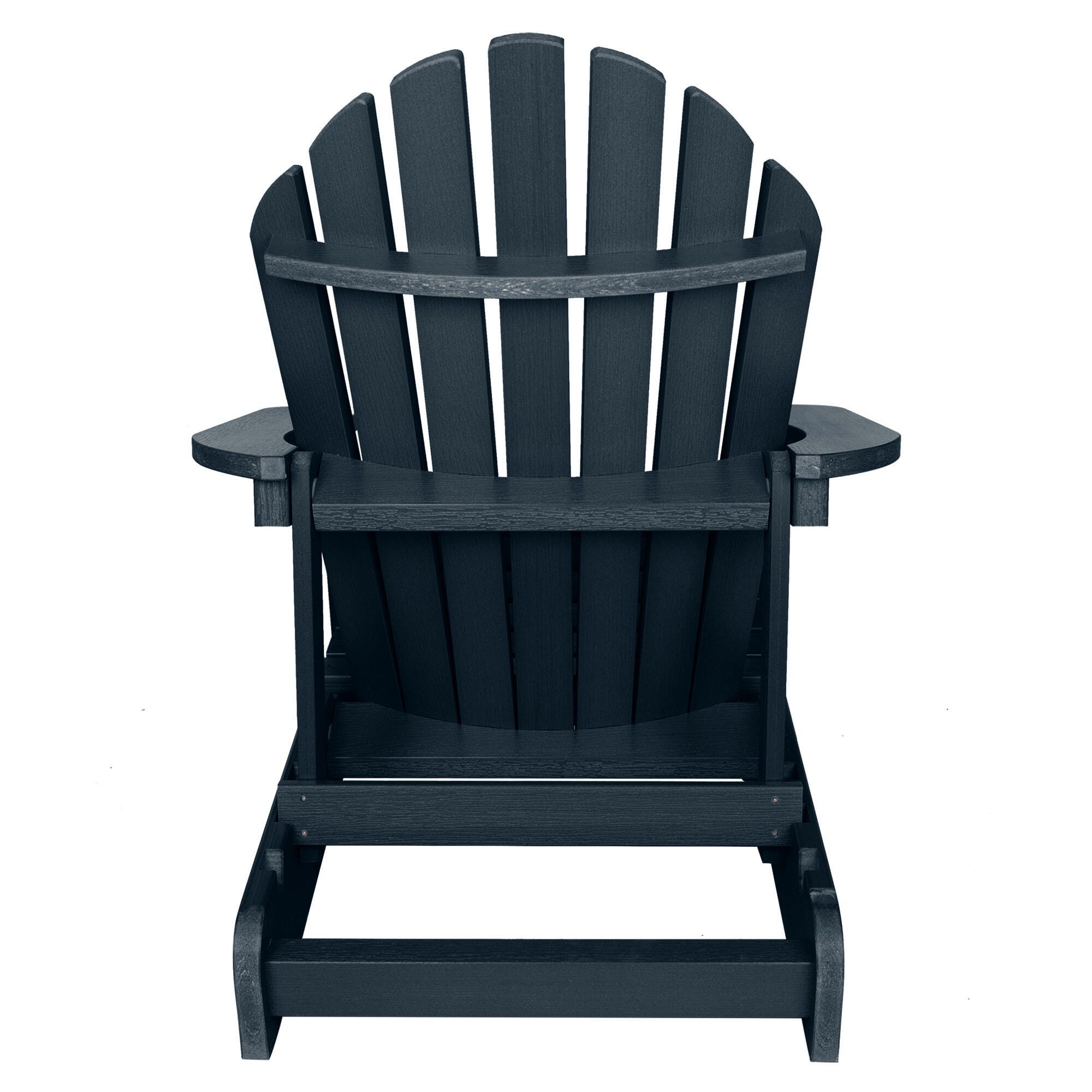 Highwood® Hamilton Outdoor Folding and Reclining Adirondack Chair, Federal Blue, large