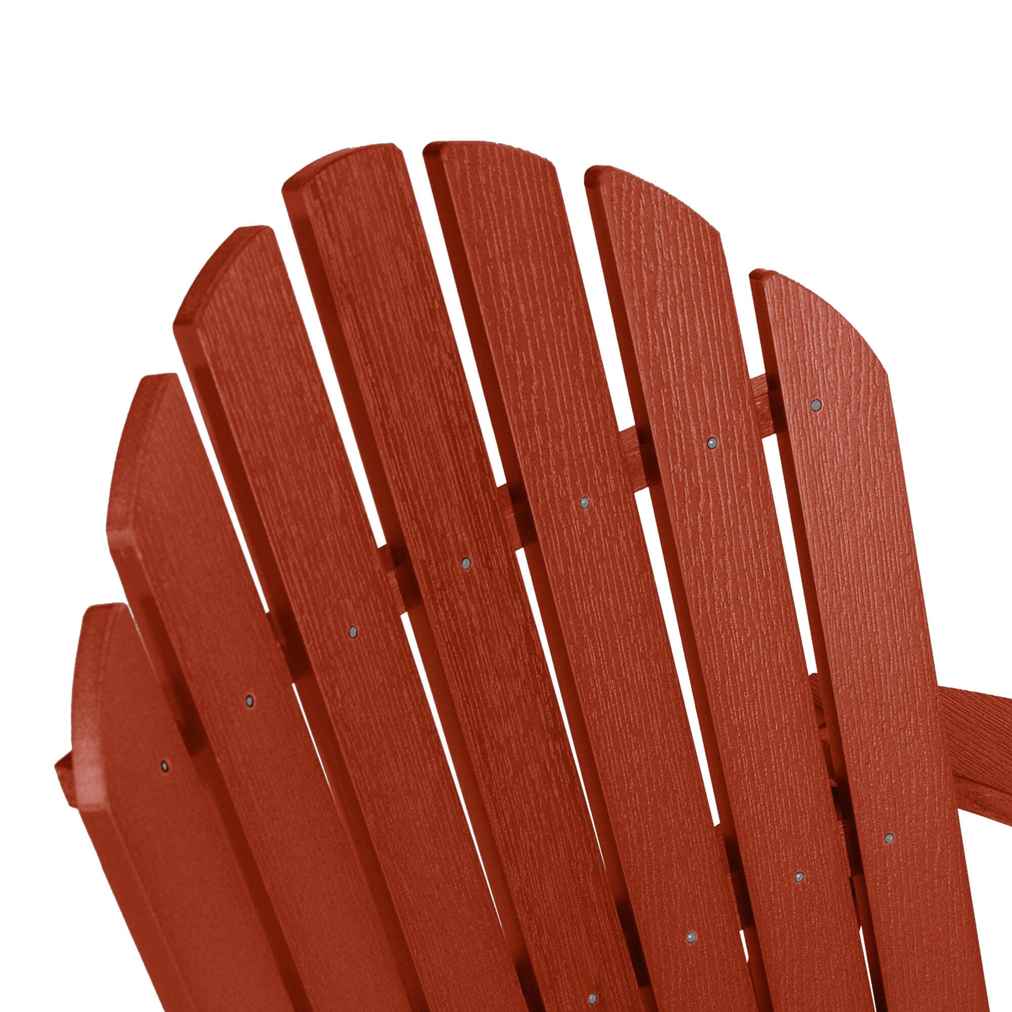 Highwood® Hamilton Outdoor Folding and Reclining Adirondack Chair, Rustic Red, large