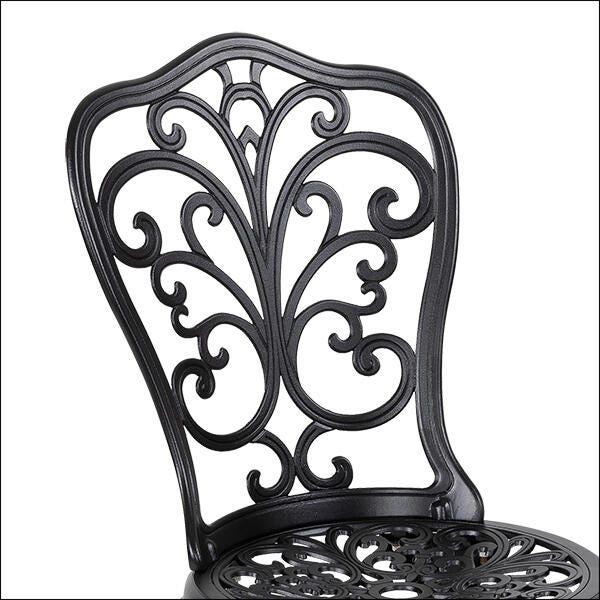 Nuu Garden Outdoor Bistro Table and 2 Chairs, , large