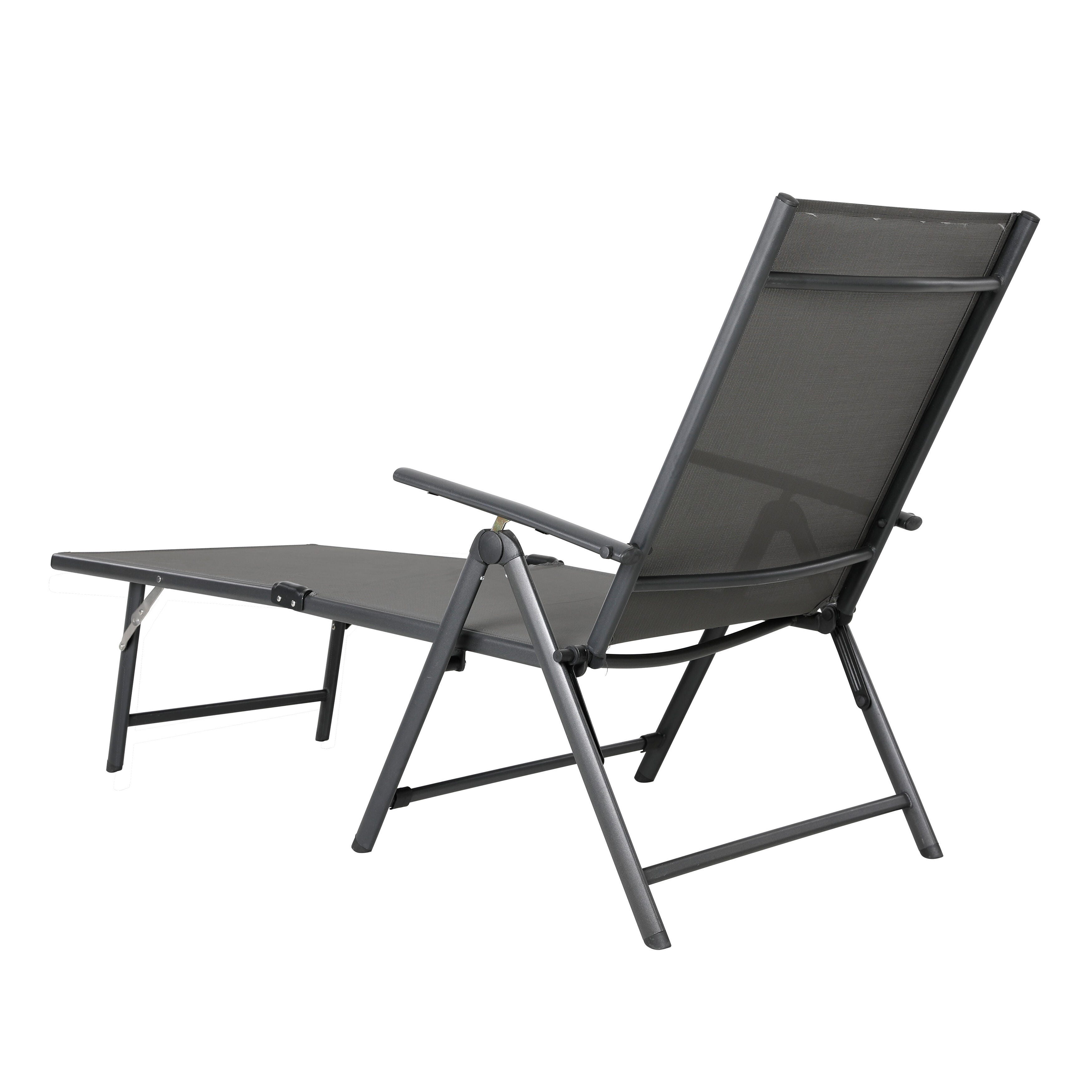 Nuu Garden Outdoor Reclining Chaise Lounge Chair, , large