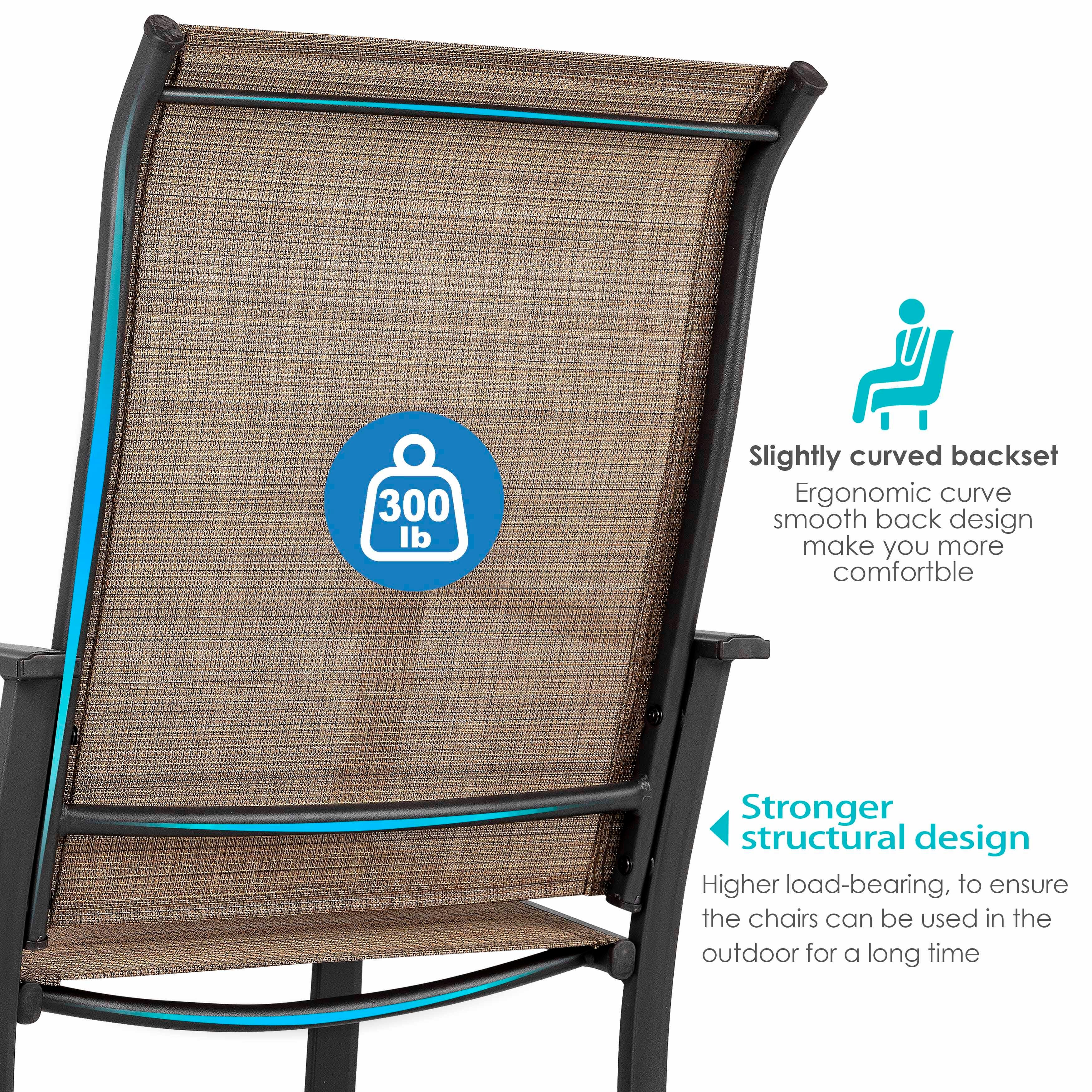 Nuu Garden Outdoor Patio Chair Set of 2, , large
