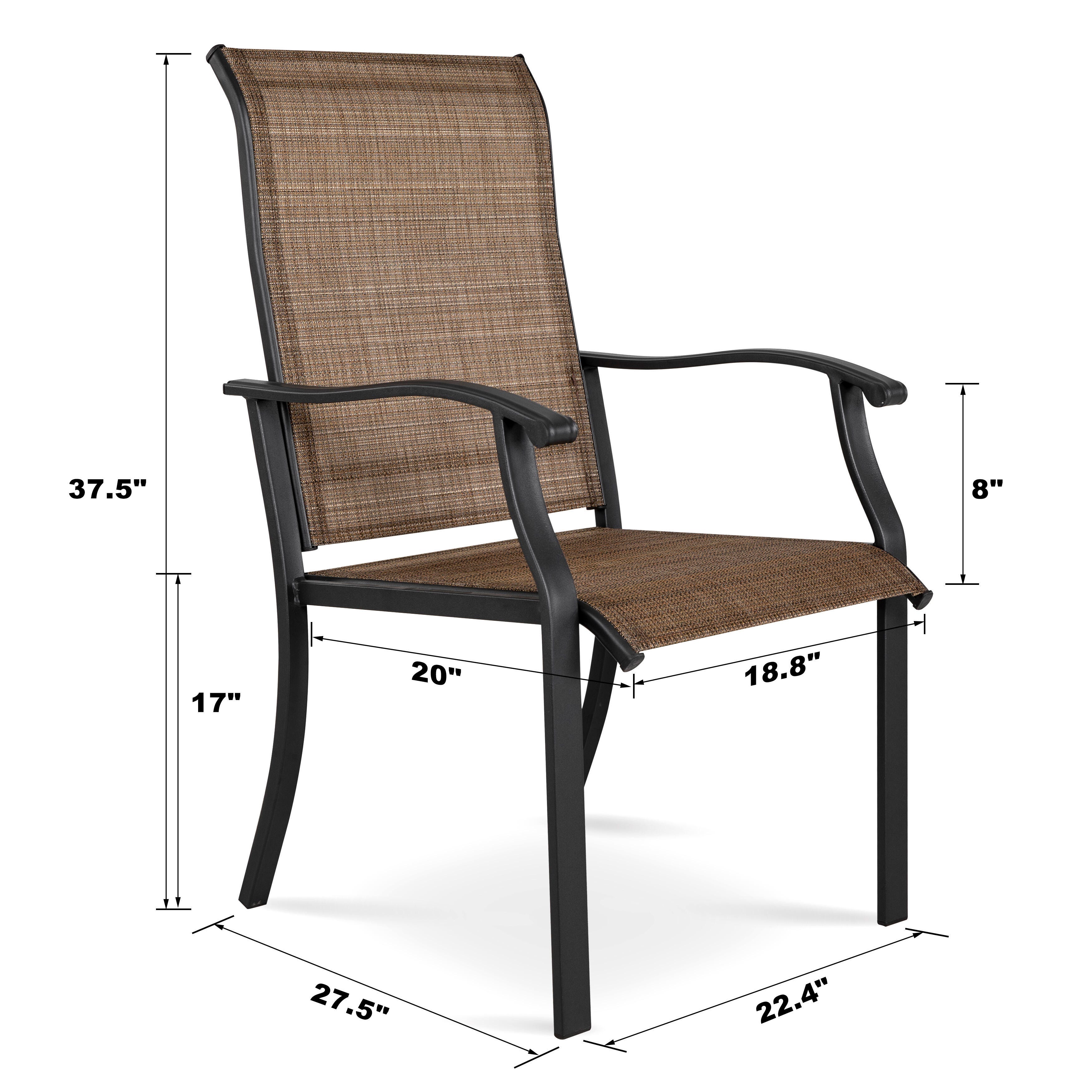 Nuu Garden Outdoor Patio Chair Set of 2, , large