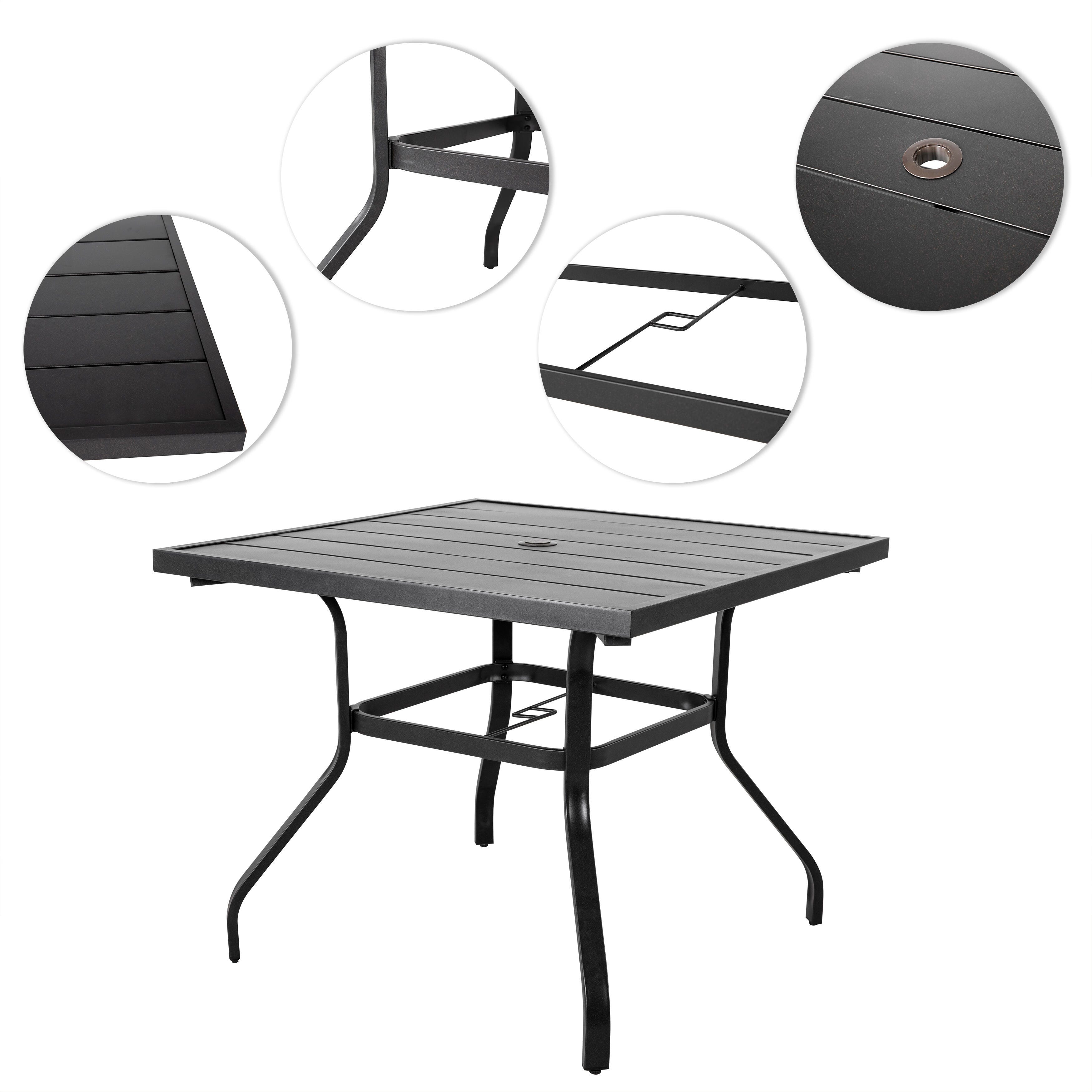 Nuu Garden Outdoor Dining Table, , large