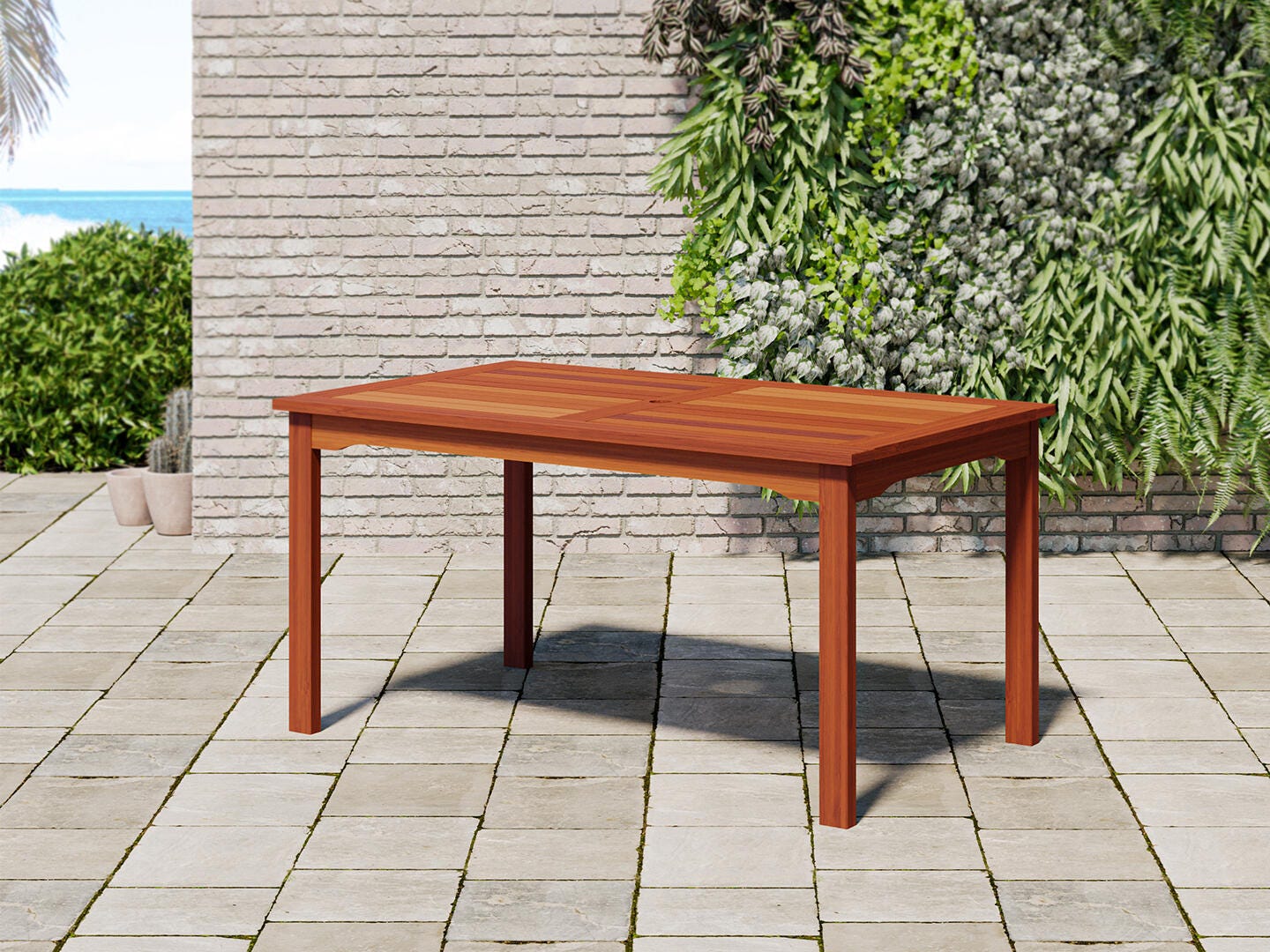 Amazonia 7-Piece Outdoor Patio Dining Set, , large