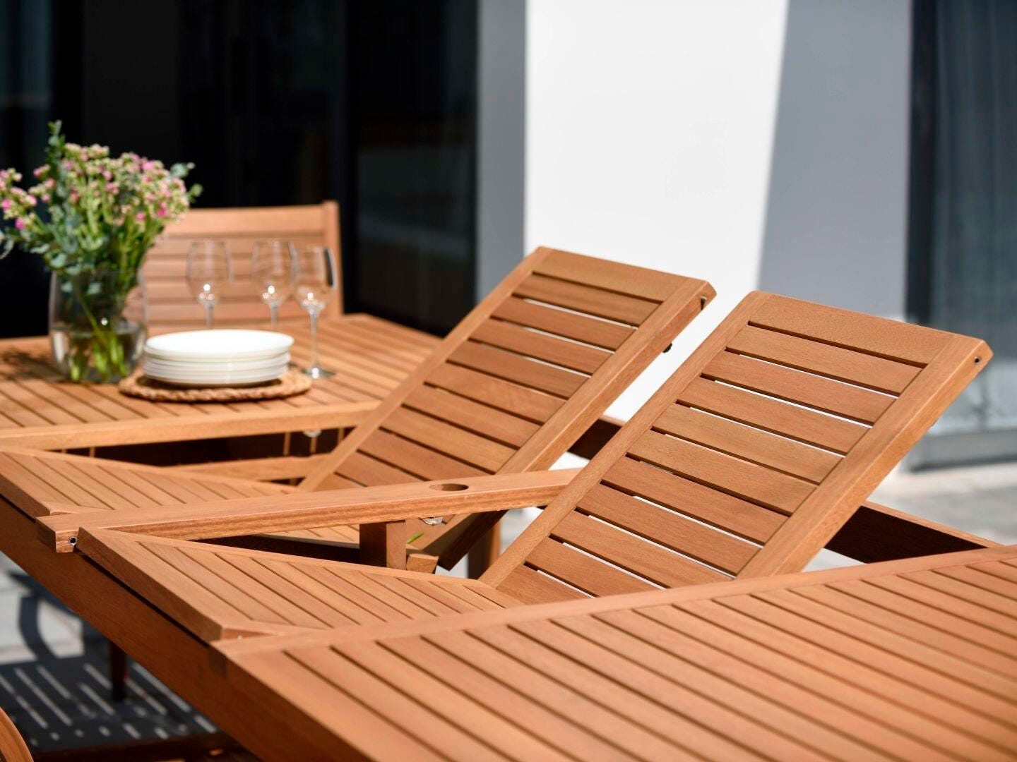 Amazonia 9-Piece Outdoor Patio Dining Set, , large