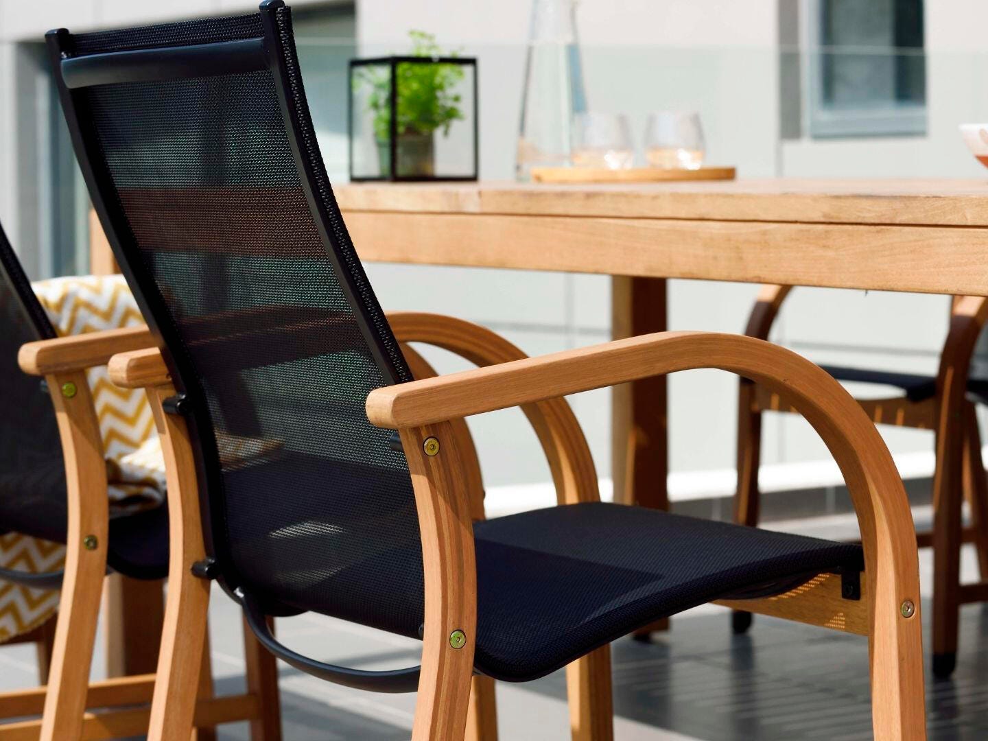 Amazonia 9-Piece Outdoor Patio Dining Set, , large