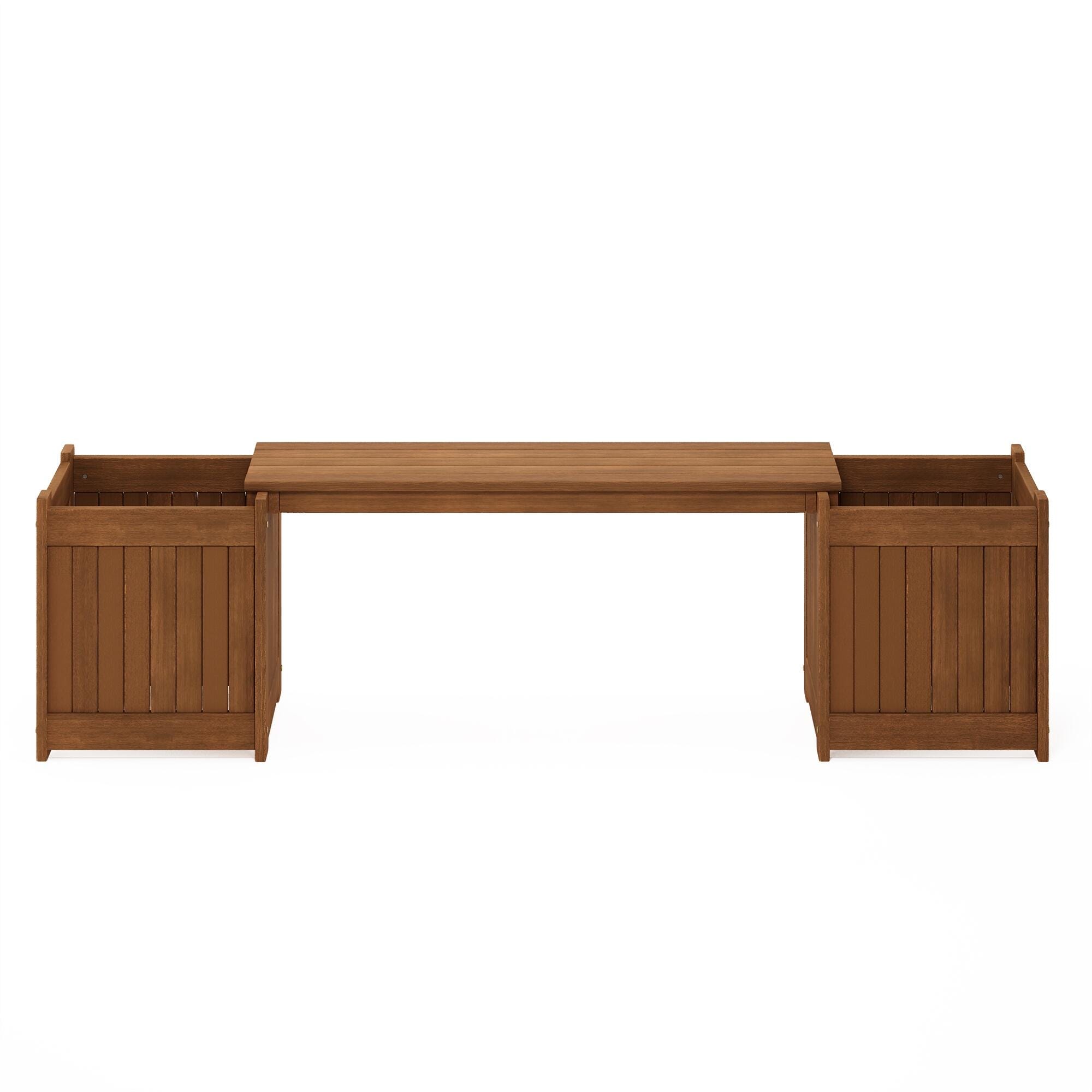 Furinno Tioman Outdoor Hardwood Planter Box, , large