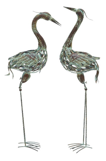 Bayberry Lane Outdoor Coastal Garden Sculpture (Set of 2)