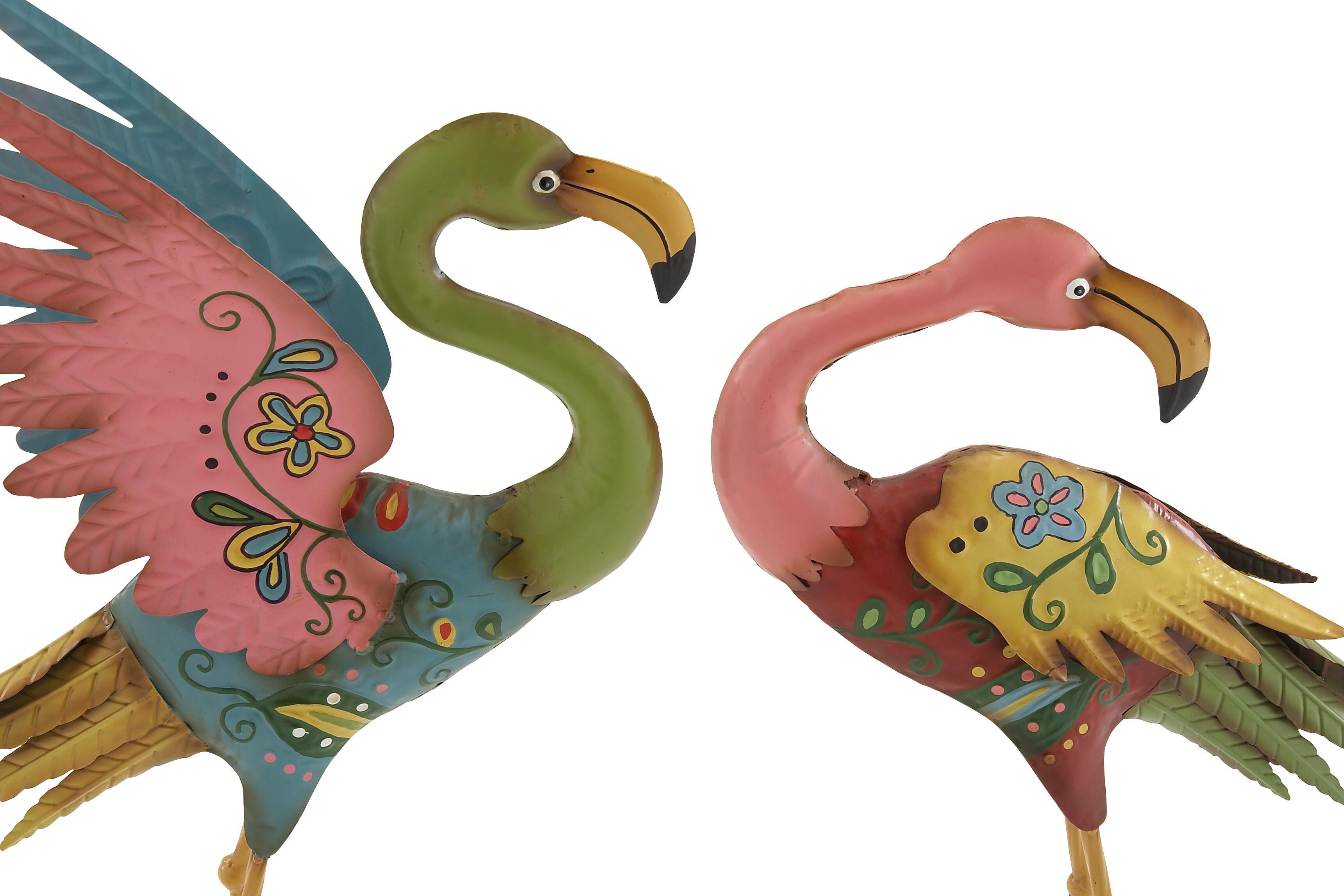 Bayberry Lane Outdoor Flamingo Garden Sculpture (Set of 2) | Ashley