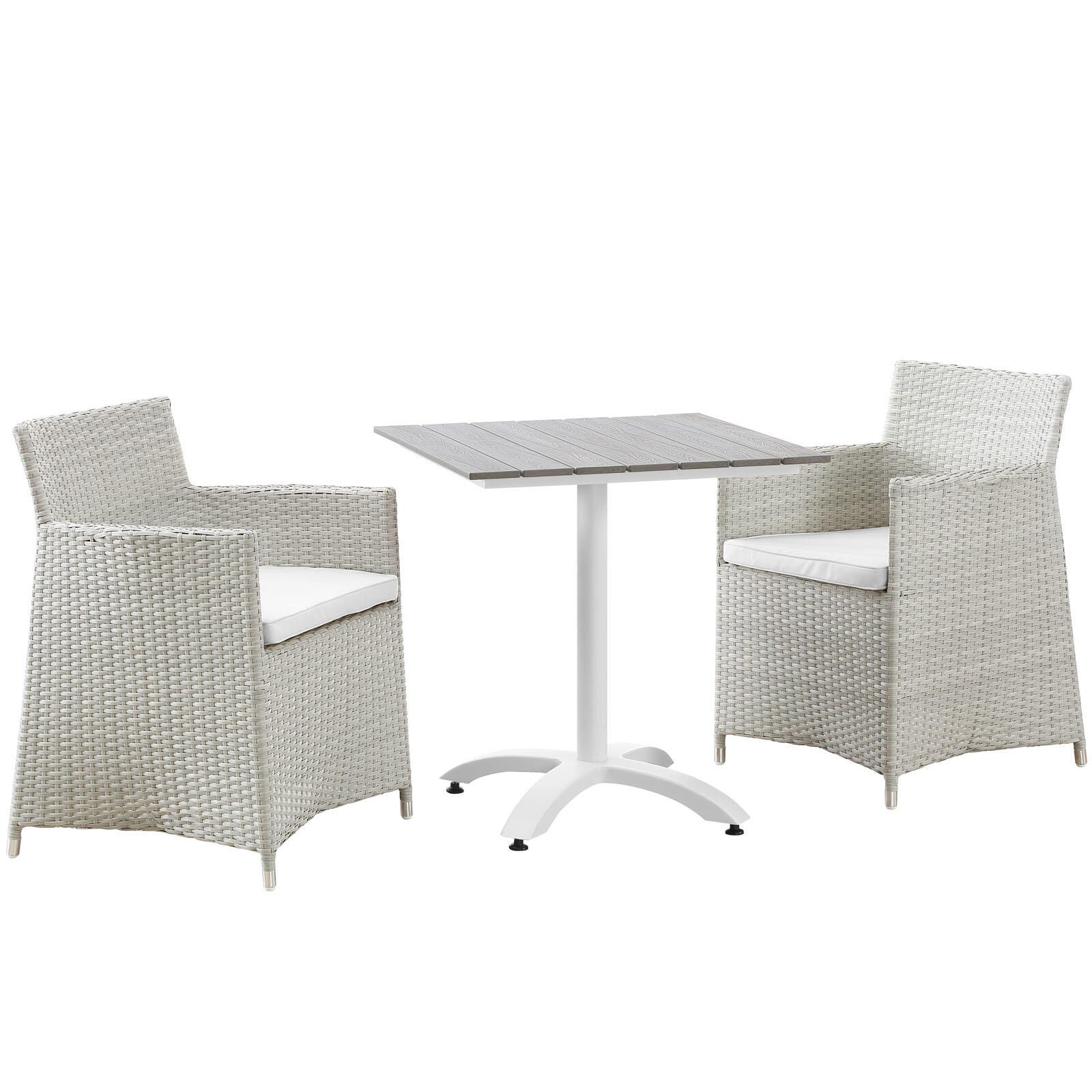 Modway Junction Outdoor Dining 3-Piece Set, , large