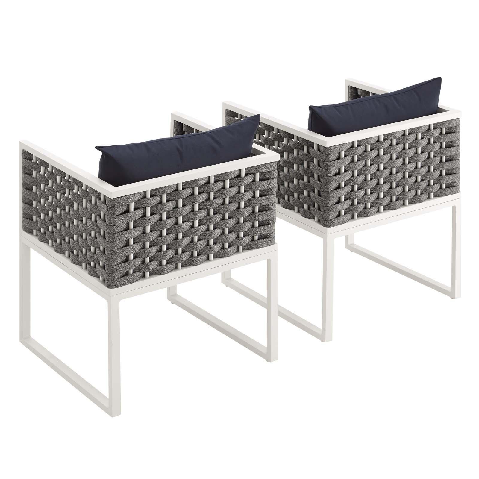 Modway Stance Outdoor Weather Resistant Dining Armchair (Set of 2), , large
