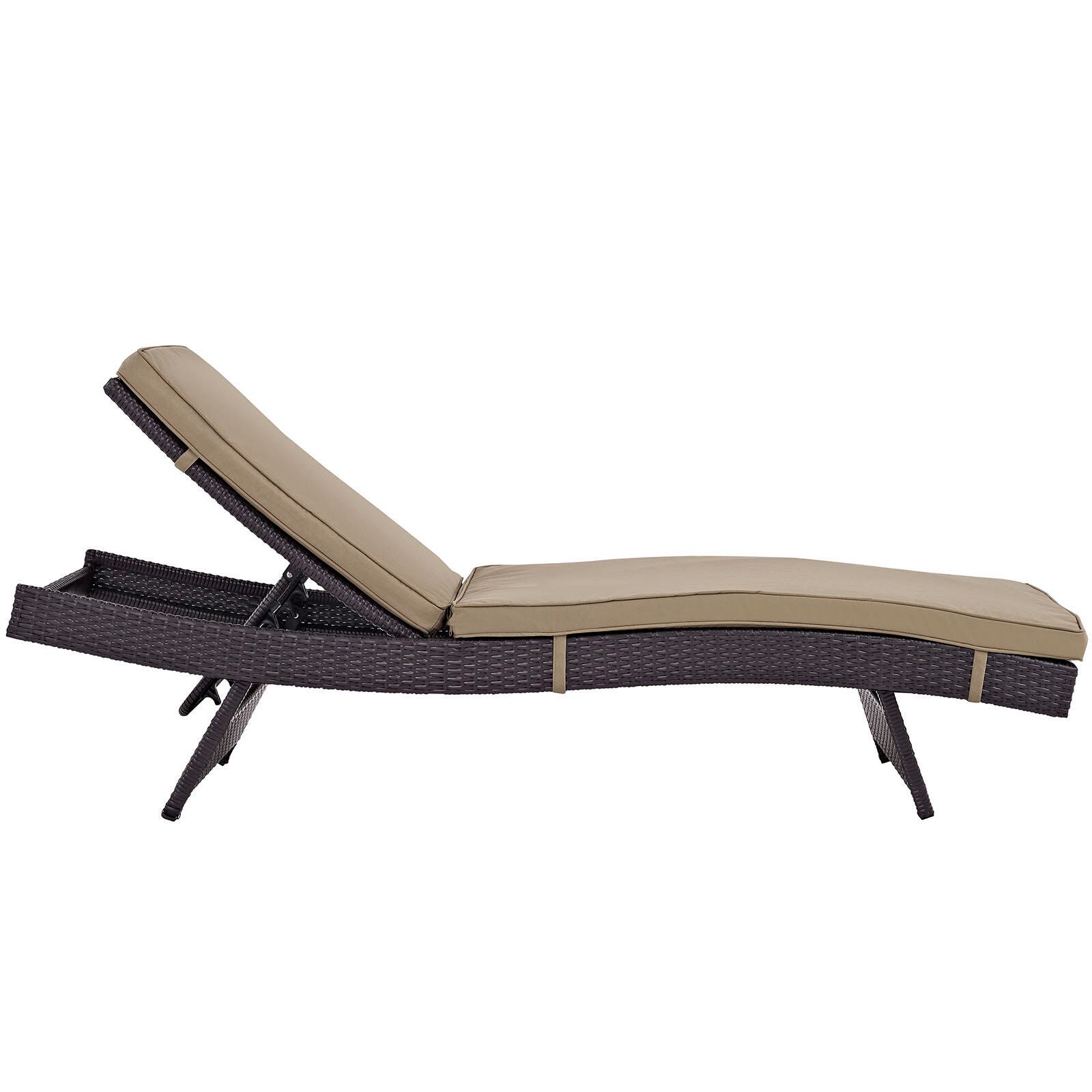 Modway Convene Outdoor Weather Resistant Chaise (Set of 2), , large
