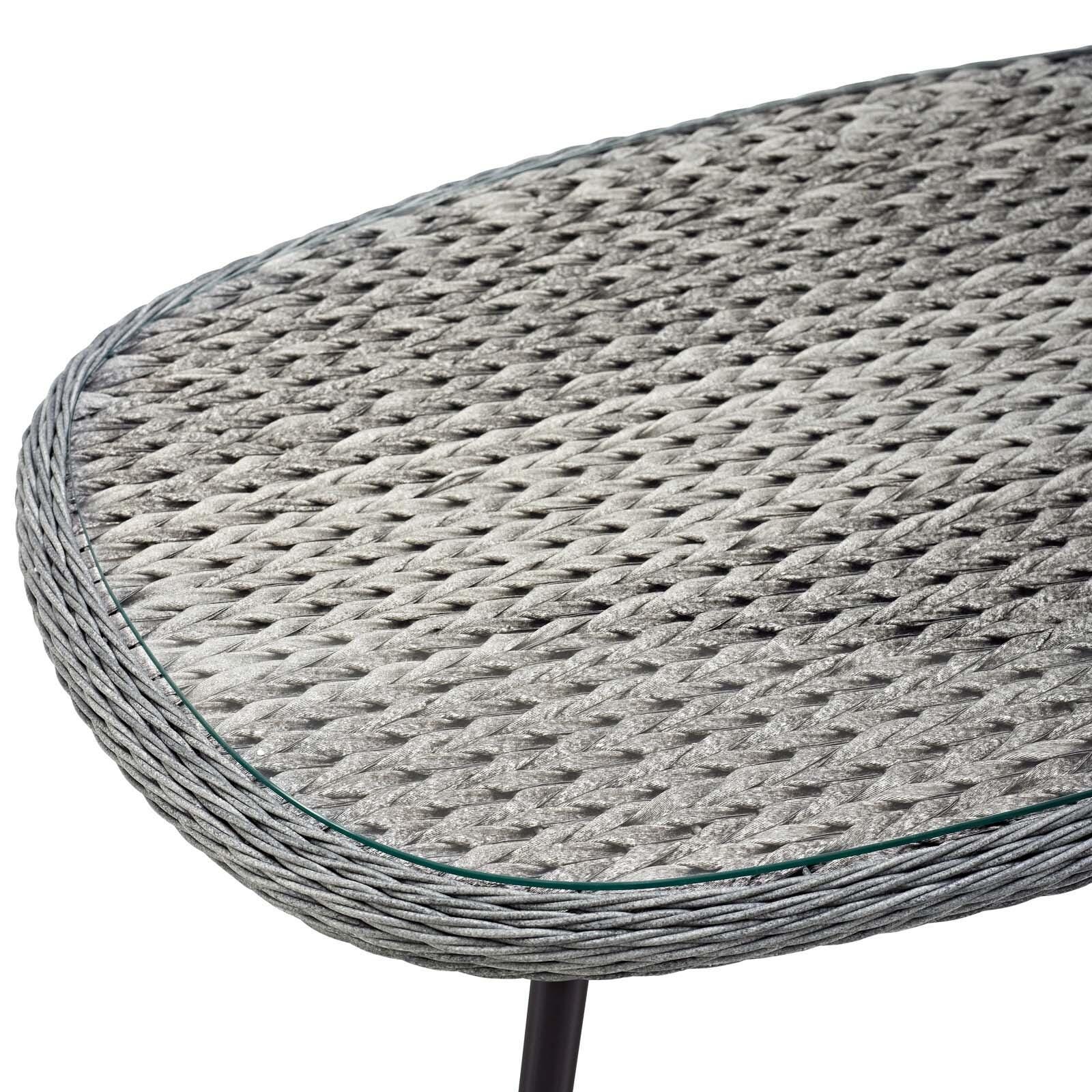 Modway Endeavor Outdoor Weather Resistant Coffee Table, , large