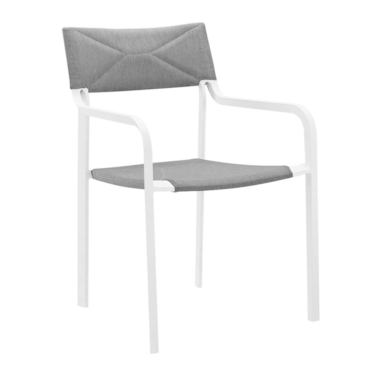 Modway Raleigh Outdoor Weather Resistant Dining Armchair, , large