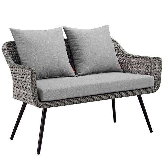 Modway Endeavor Outdoor Weather Resistant Loveseat
