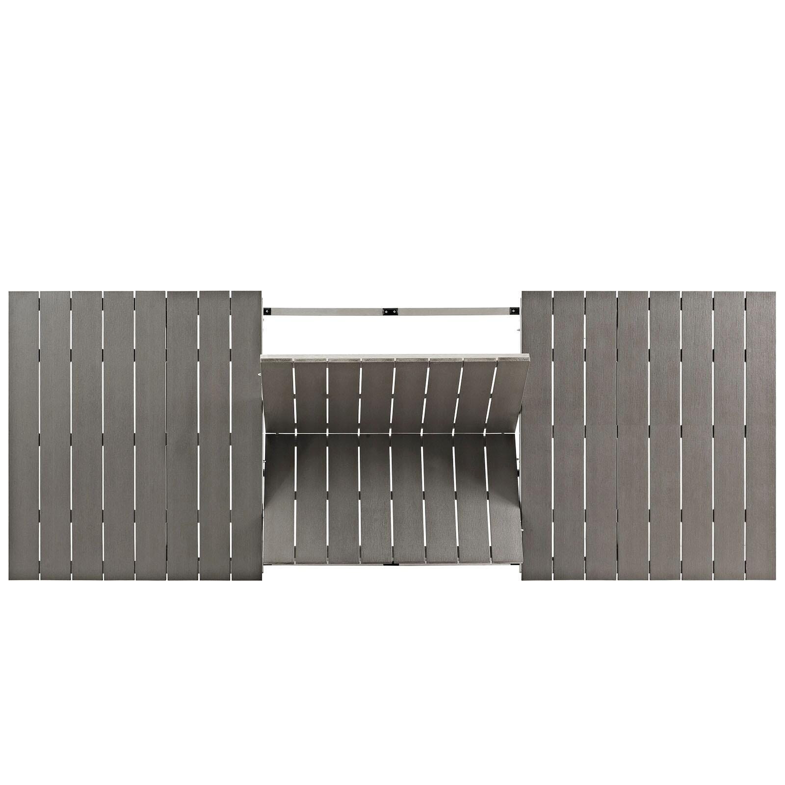 Modway Shore Outdoor Dining Table, , large