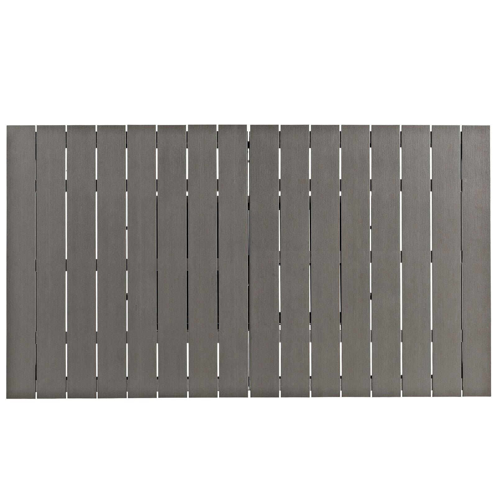 Modway Shore Outdoor Dining Table, , large