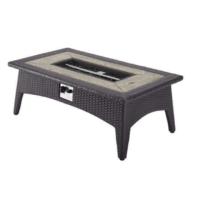 Modway Splendor 43.5" Outdoor Fire Pit Table