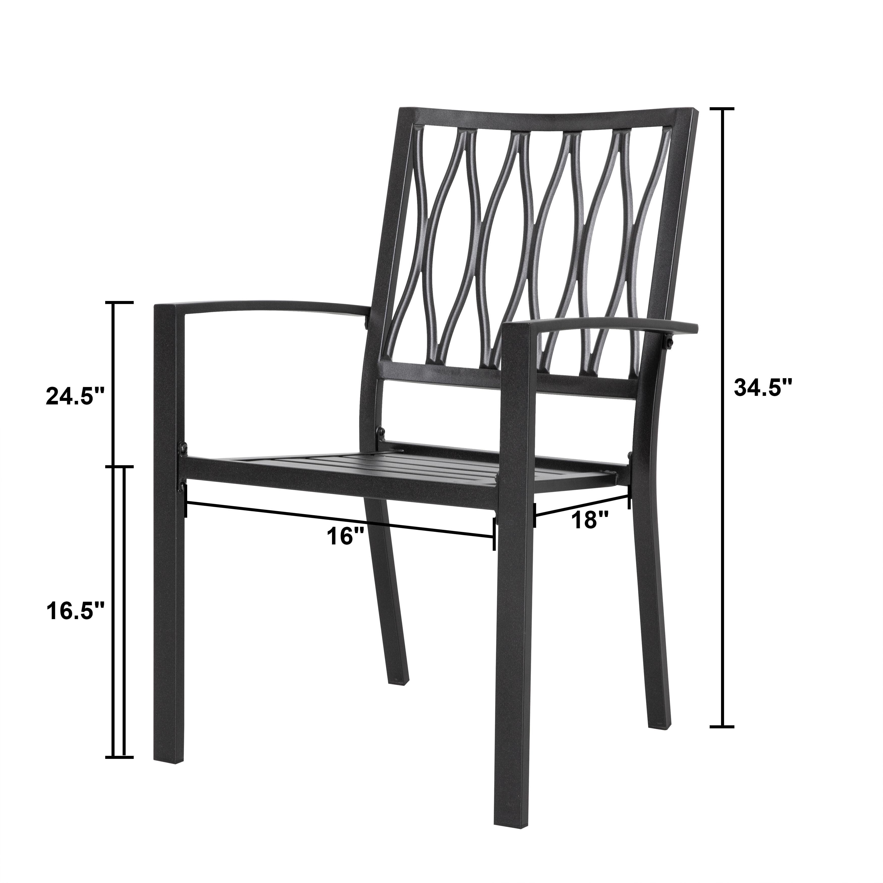 Nuu Garden Outdoor Patio Chair Set of 2, , large