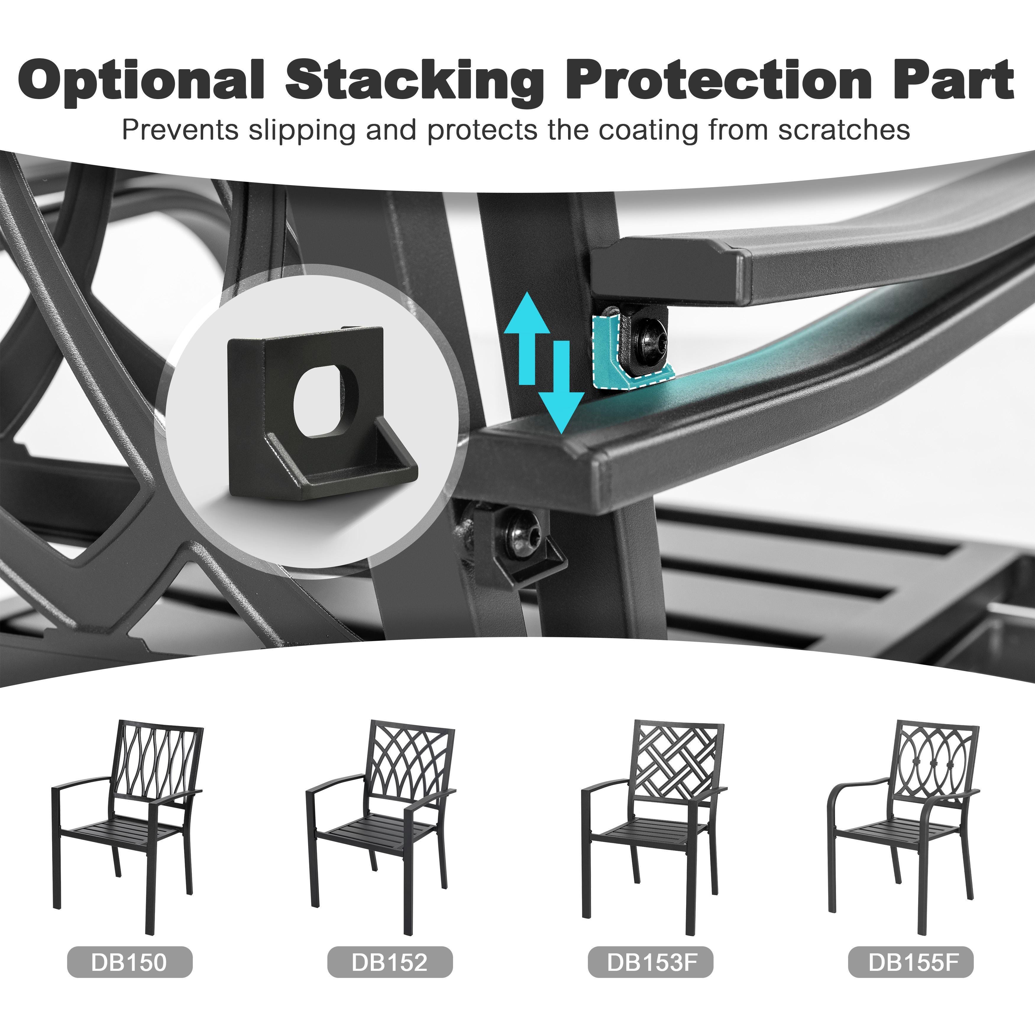 Nuu Garden Outdoor Patio Chair Set of 2, , large
