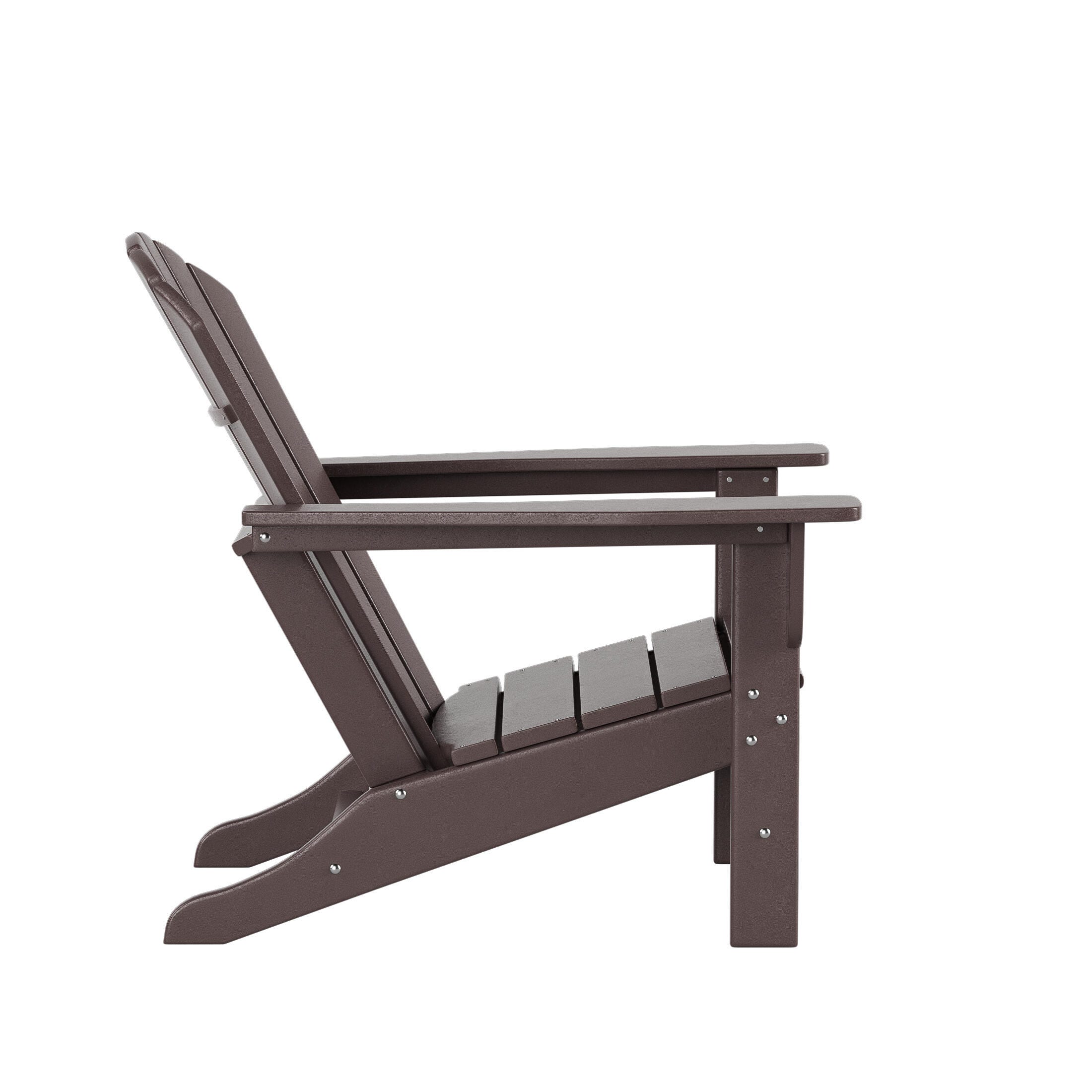 Westin Outdoor Elger Adirondack Chair, Brown, large