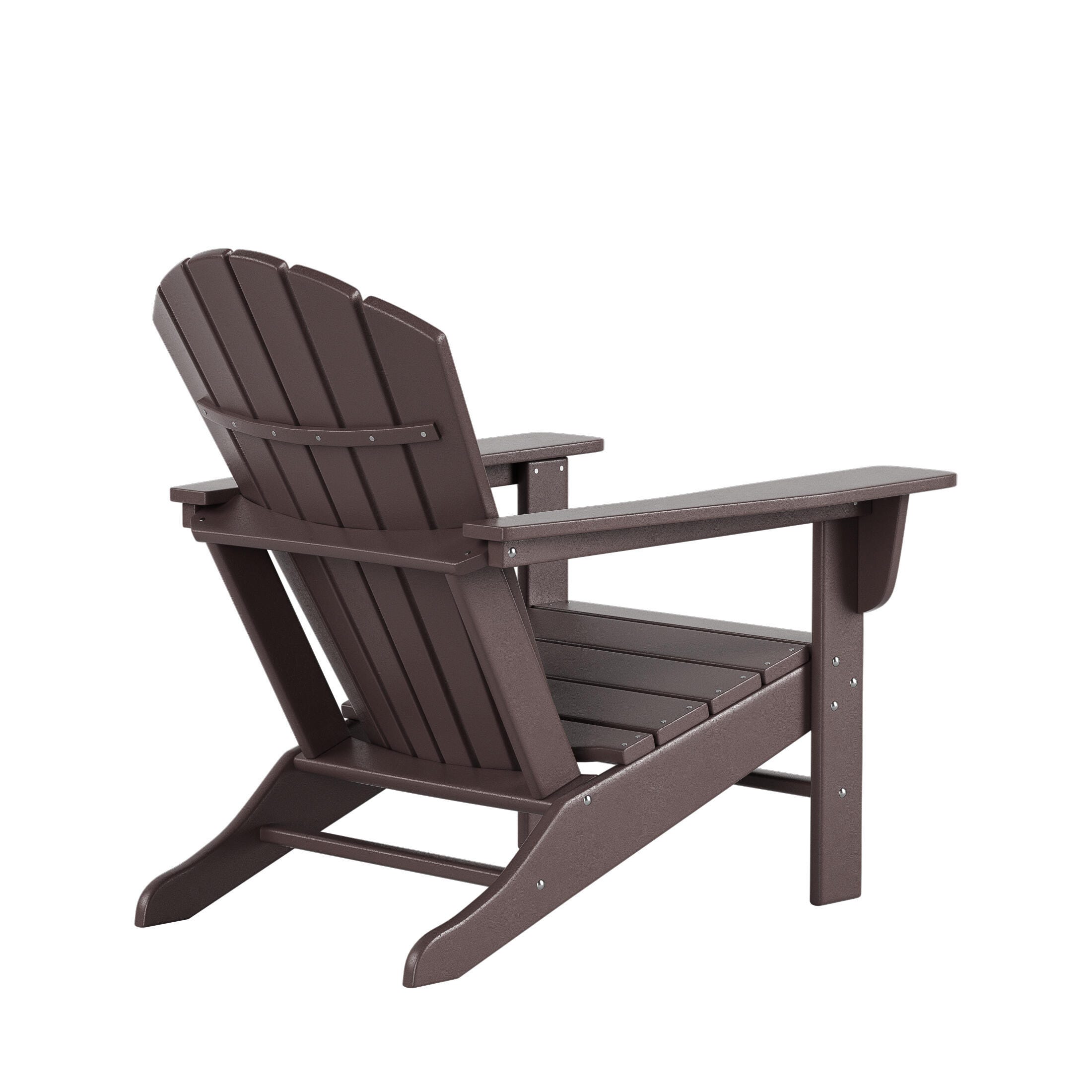 Westin Outdoor Elger Adirondack Chair, Brown, large