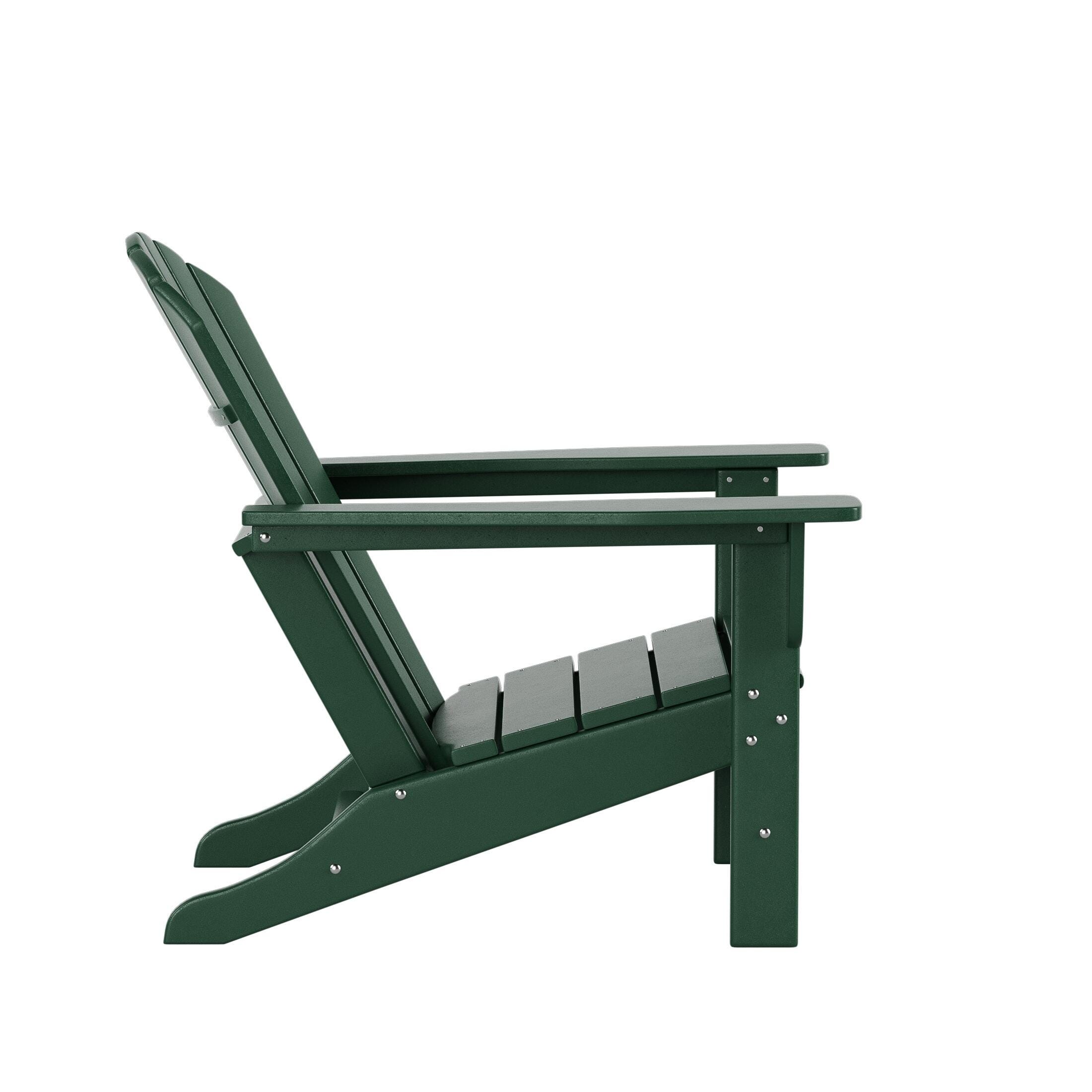 Westin Outdoor Elger Adirondack Chair, Dark Green, large