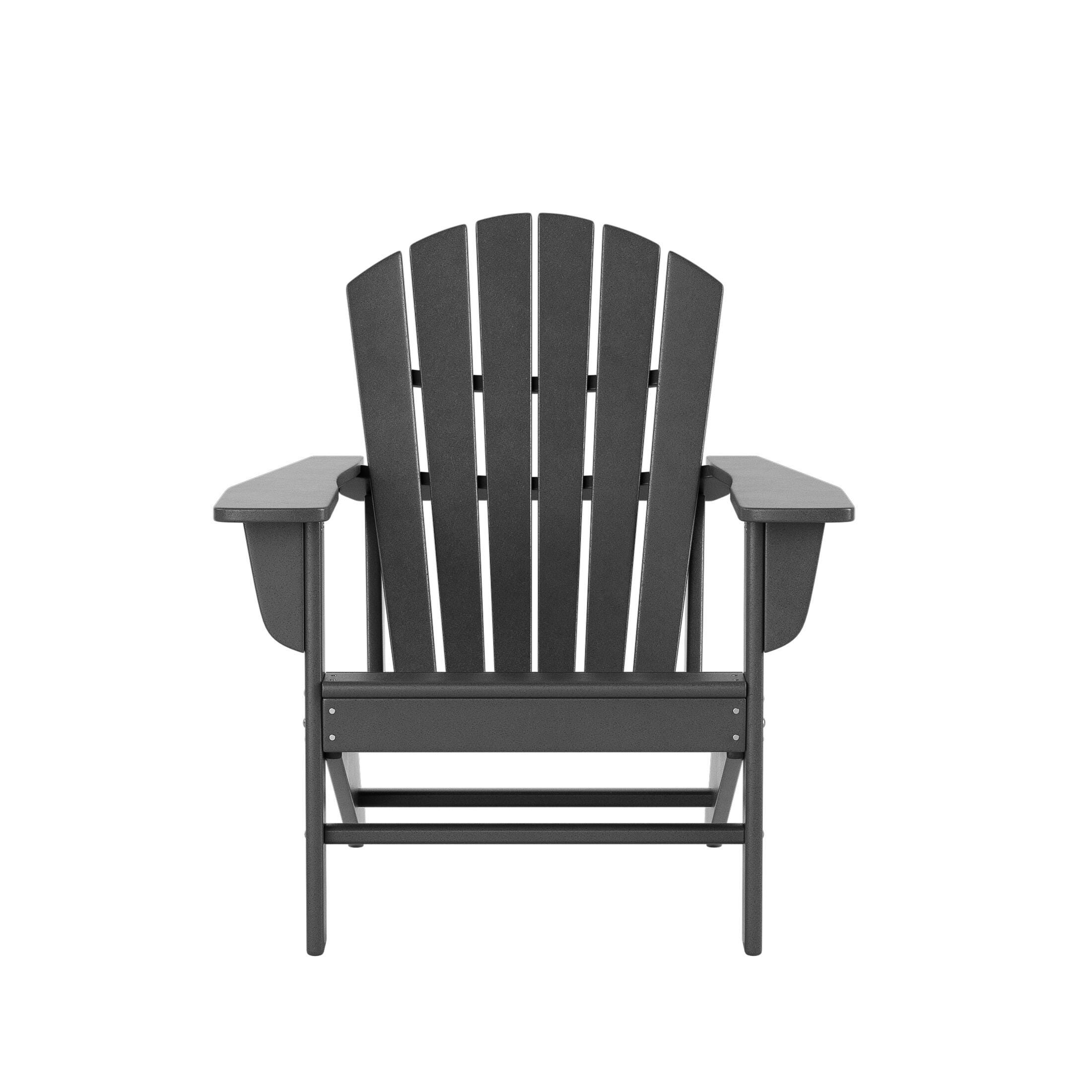 Westin Outdoor Elger Adirondack Chair, Gray, large