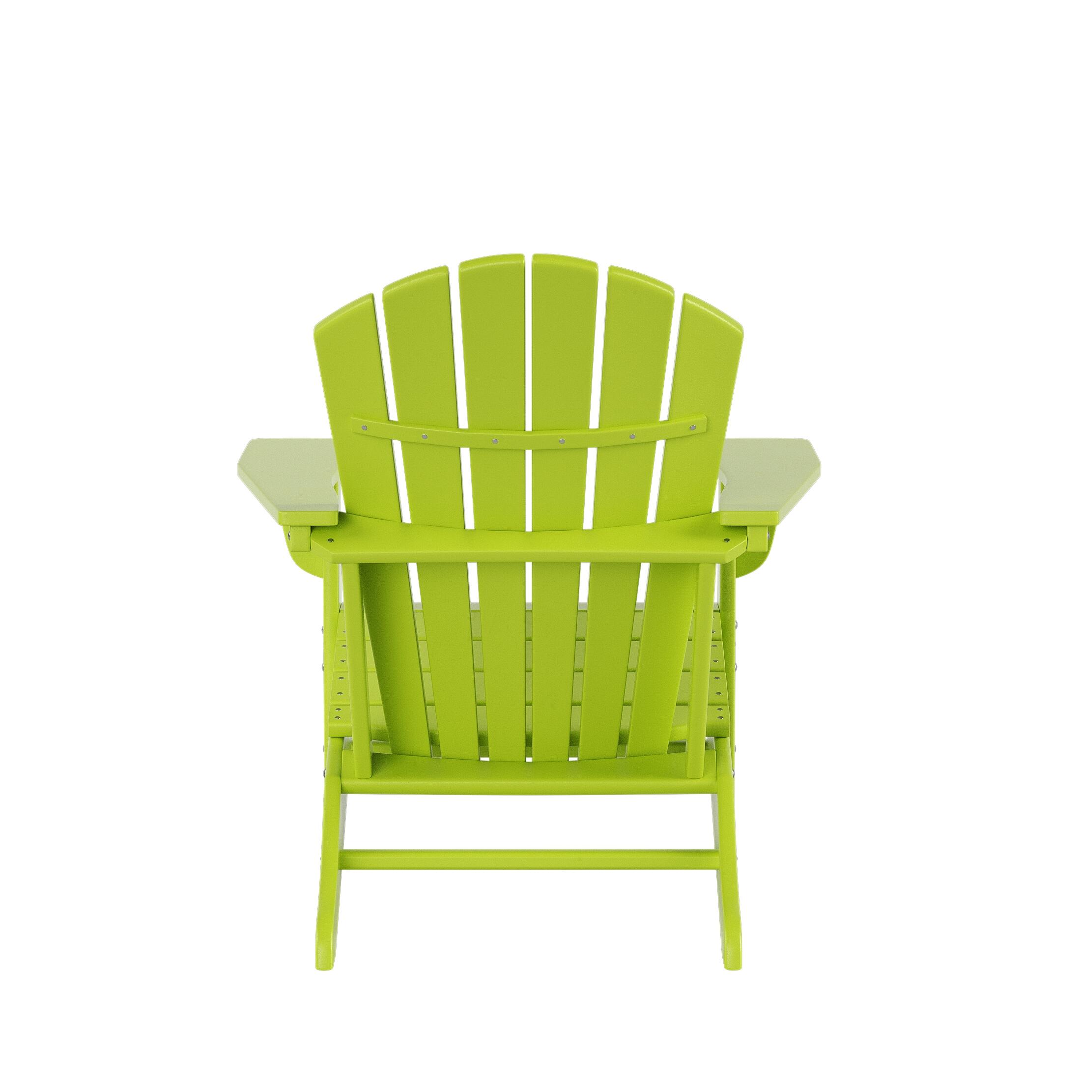 Westin Outdoor Elger Adirondack Chair, Green, large