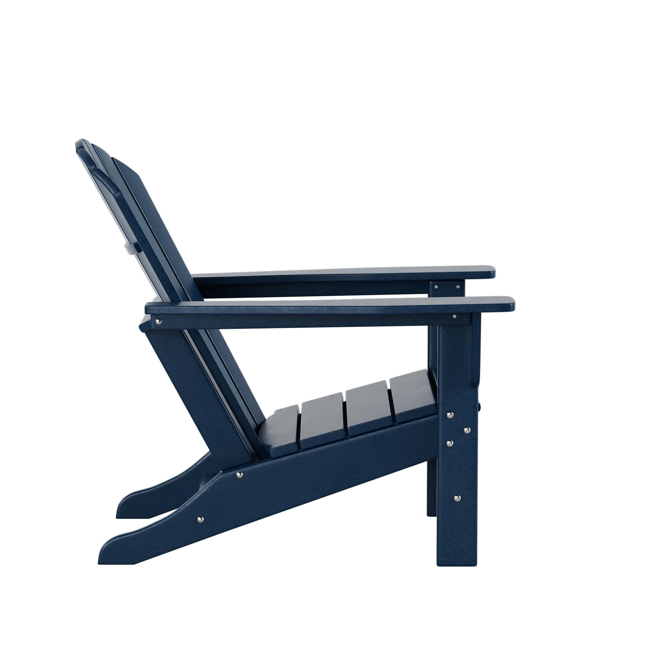 Westin Outdoor Elger Adirondack Chair, Blue, large