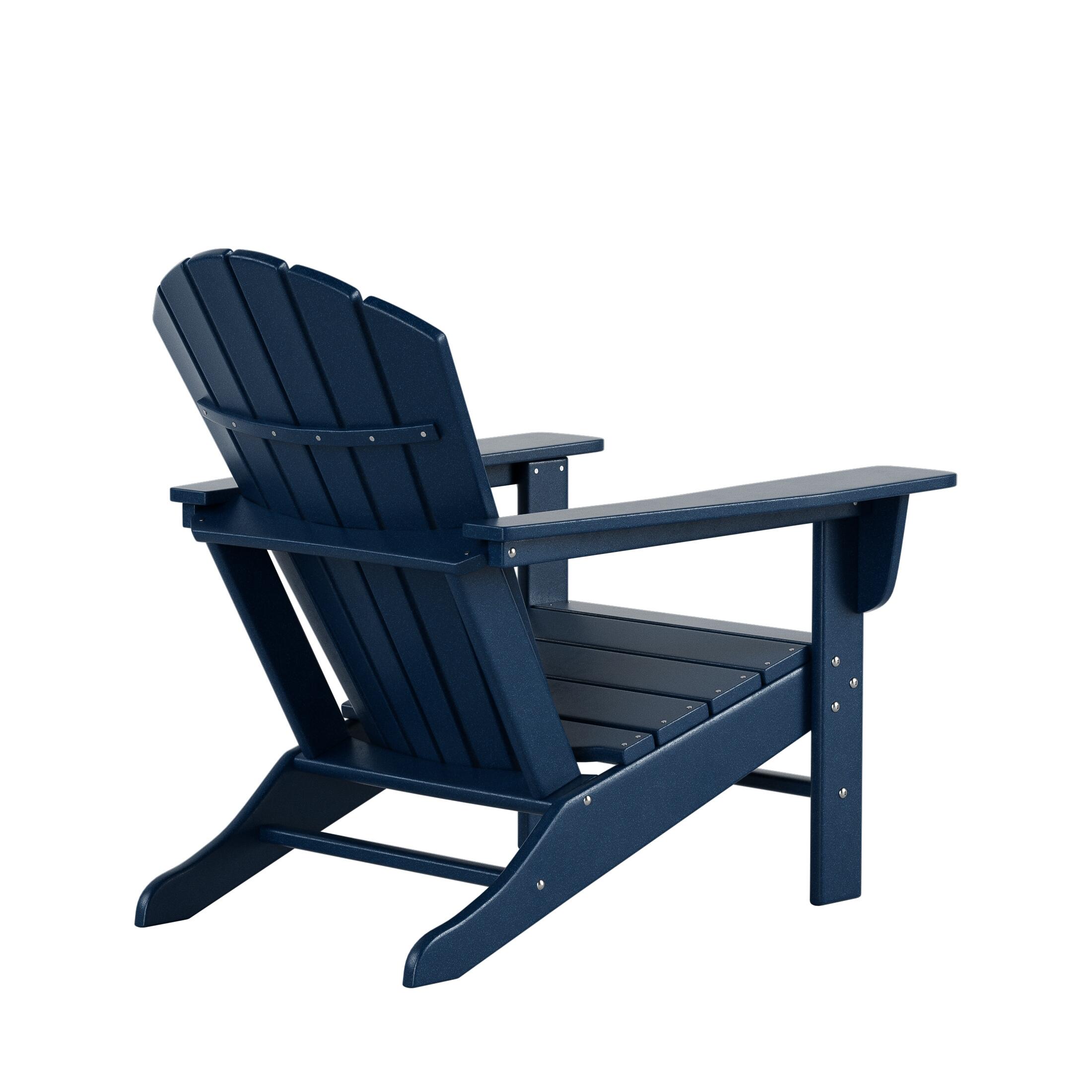 Westin Outdoor Elger Adirondack Chair, Blue, large