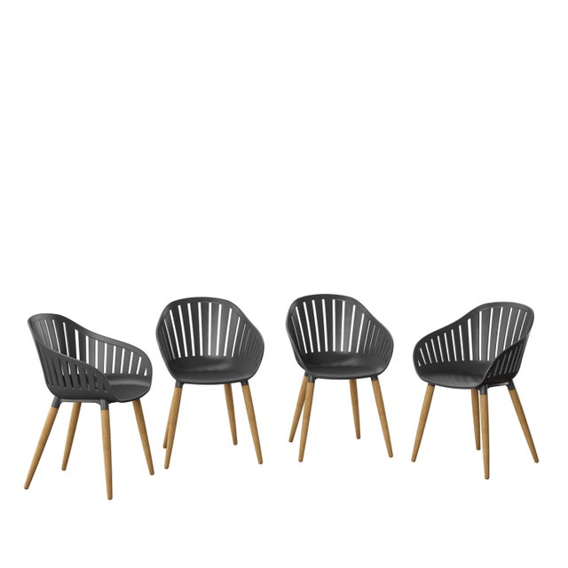 Amazonia Set of 4 Patio Dining Chairs