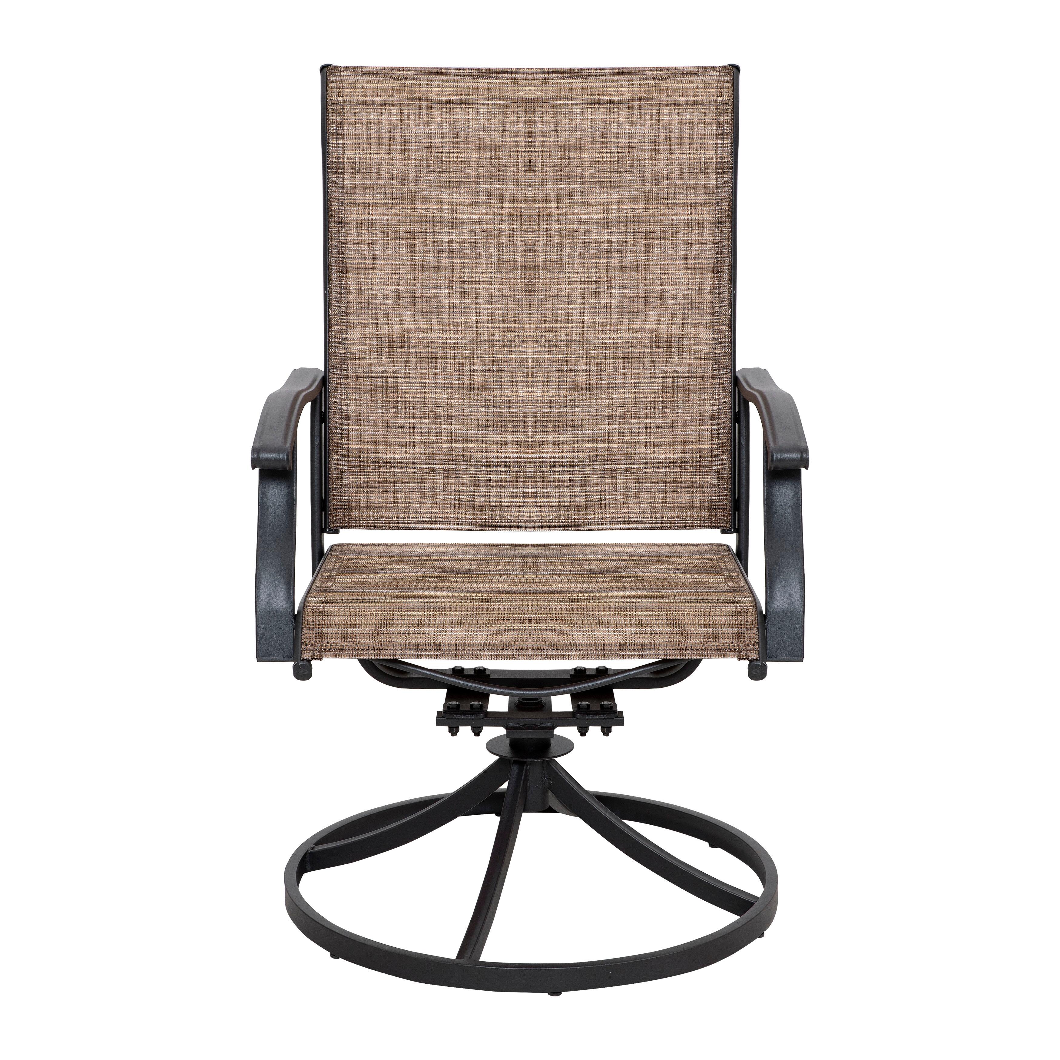 Nuu Garden Outdoor Dining Swivel Chair Set of 2, , large