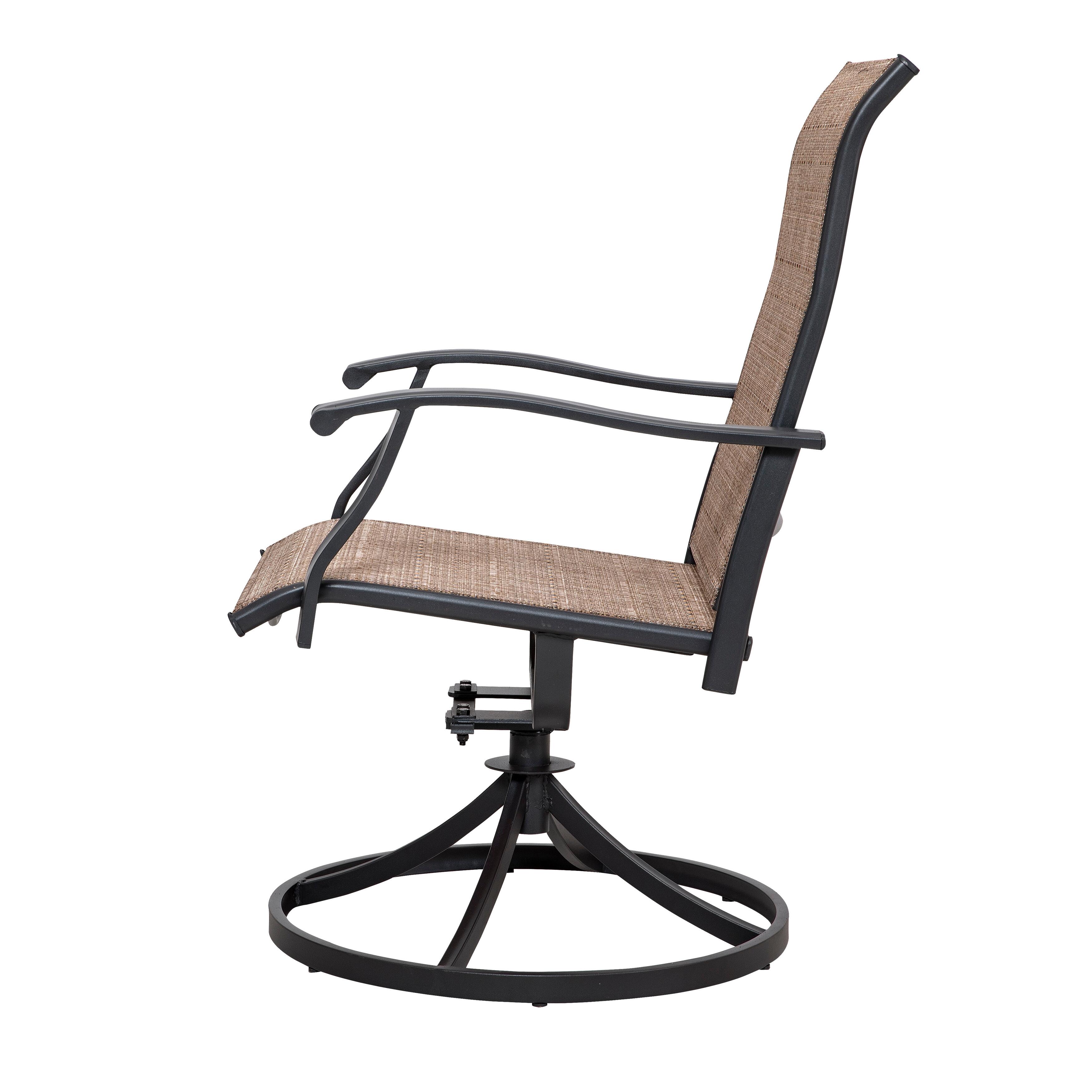 Nuu Garden Outdoor Dining Swivel Chair Set of 2, , large