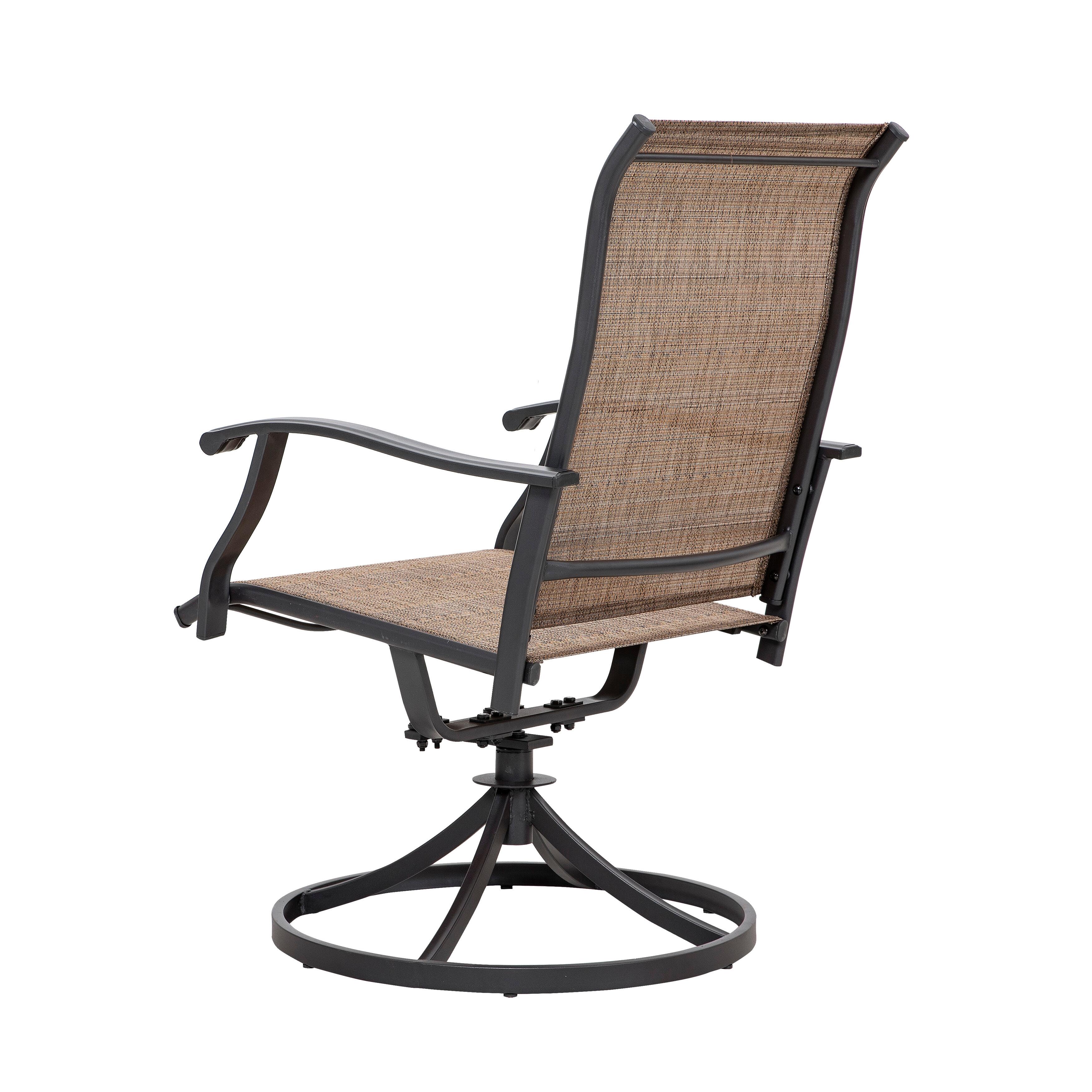 Nuu Garden Outdoor Dining Swivel Chair Set of 2, , large