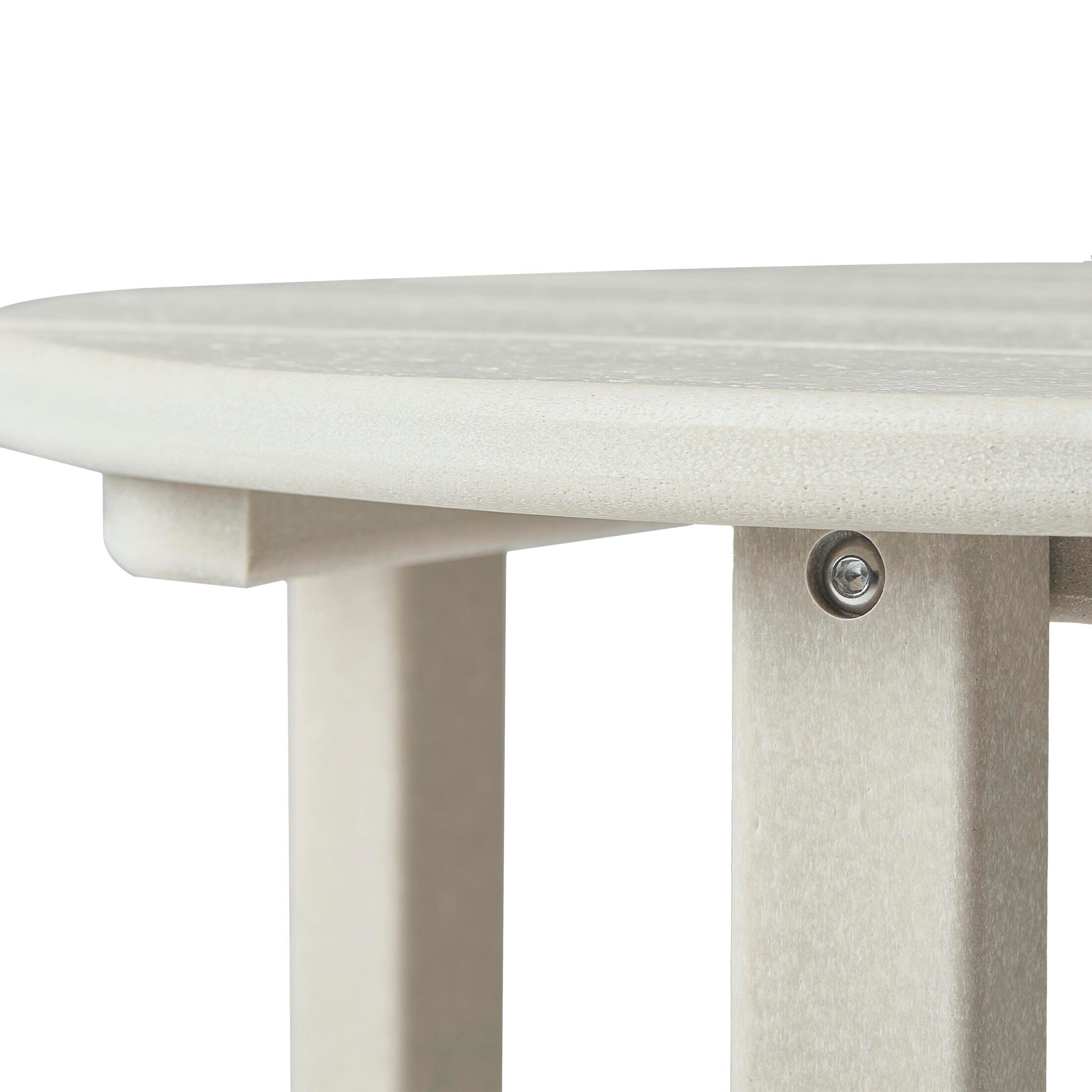 Seaside Outdoor Side Table, Sand, large