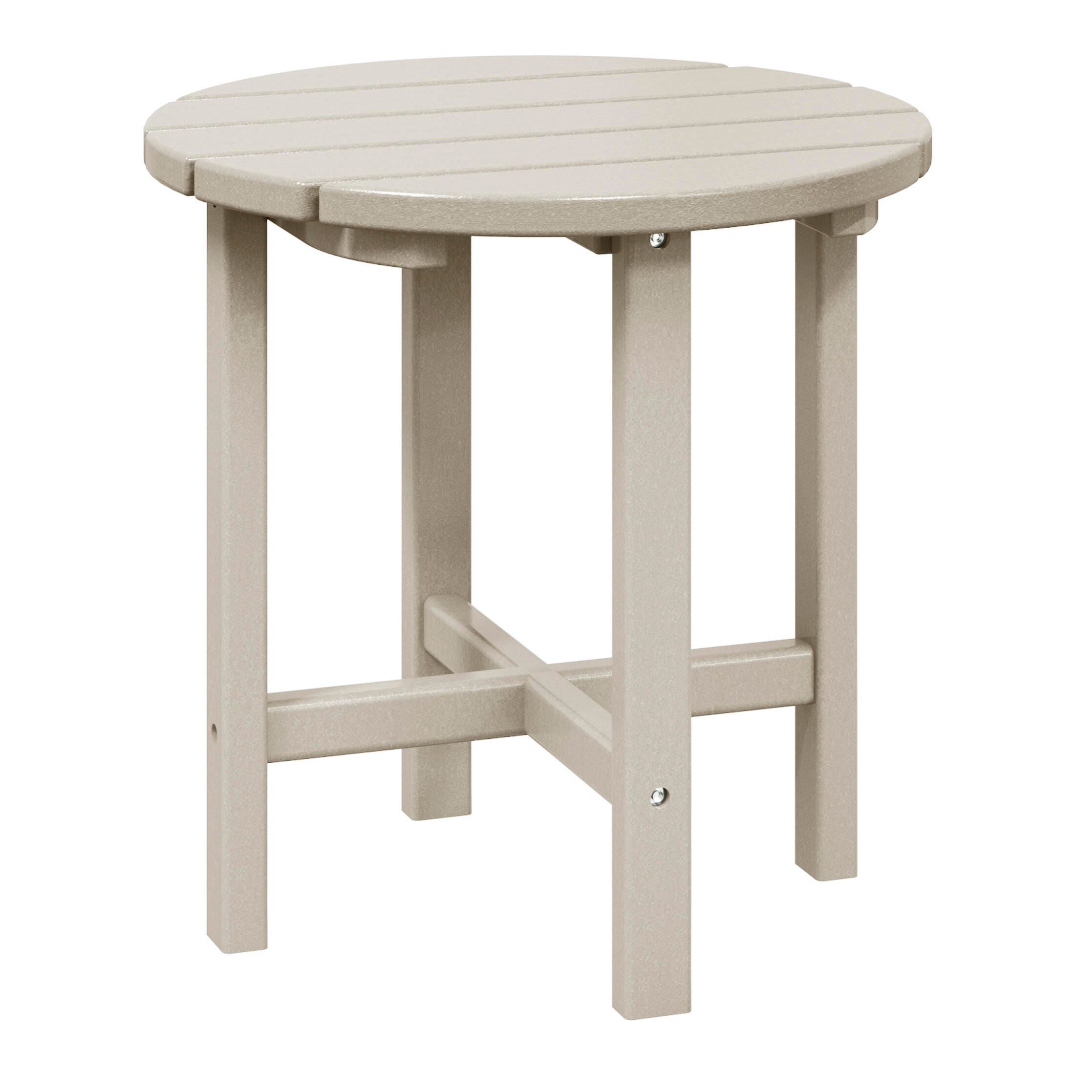 Seaside Outdoor Side Table, Sand, large