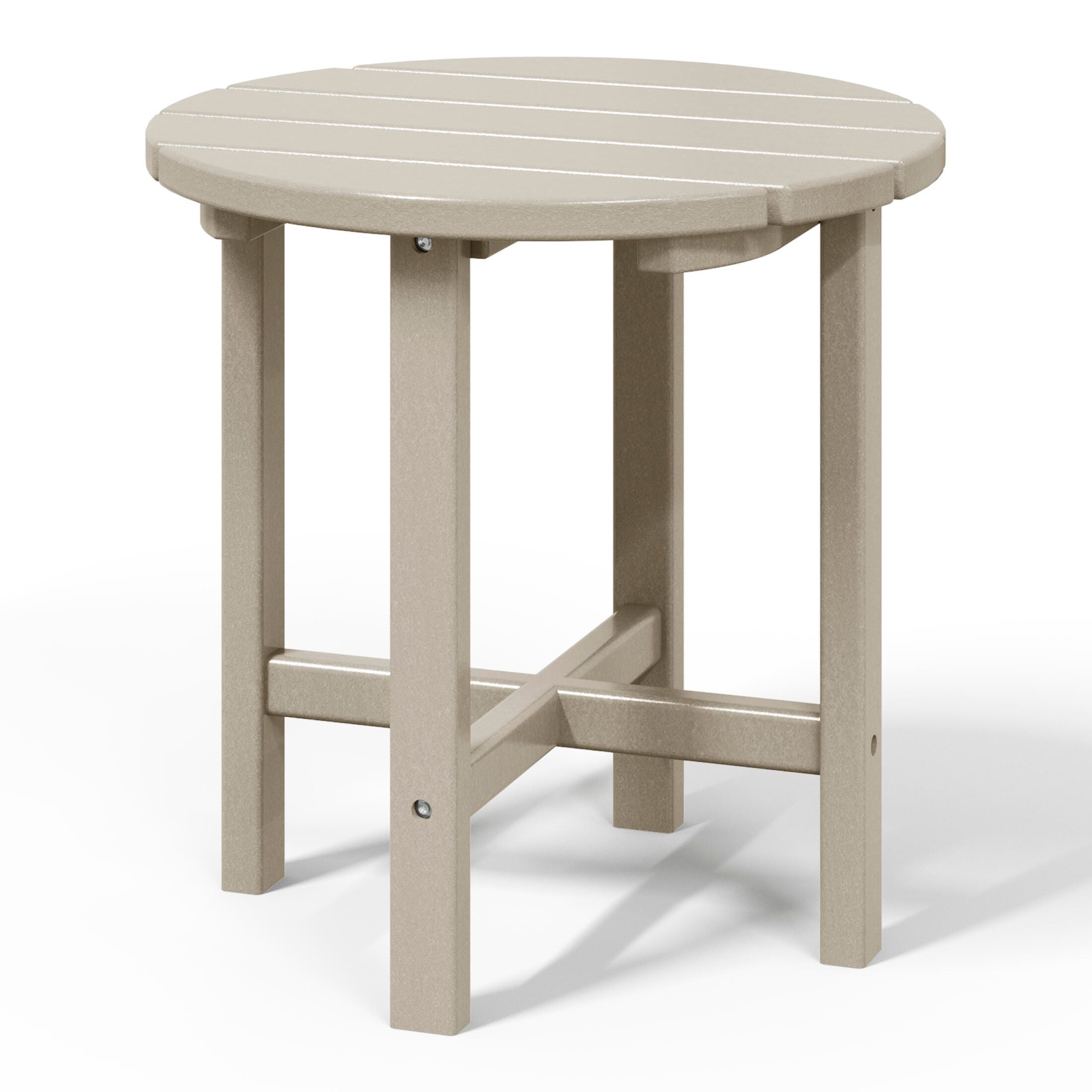 Seaside Outdoor Side Table, Sand, large