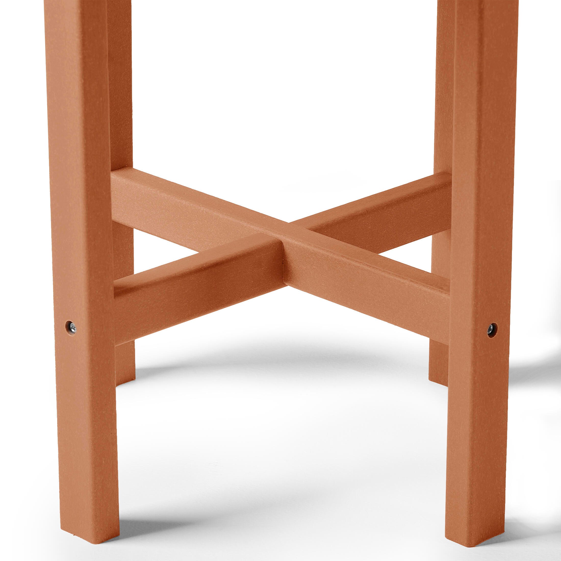 Seaside Outdoor Side Table, Teak, large