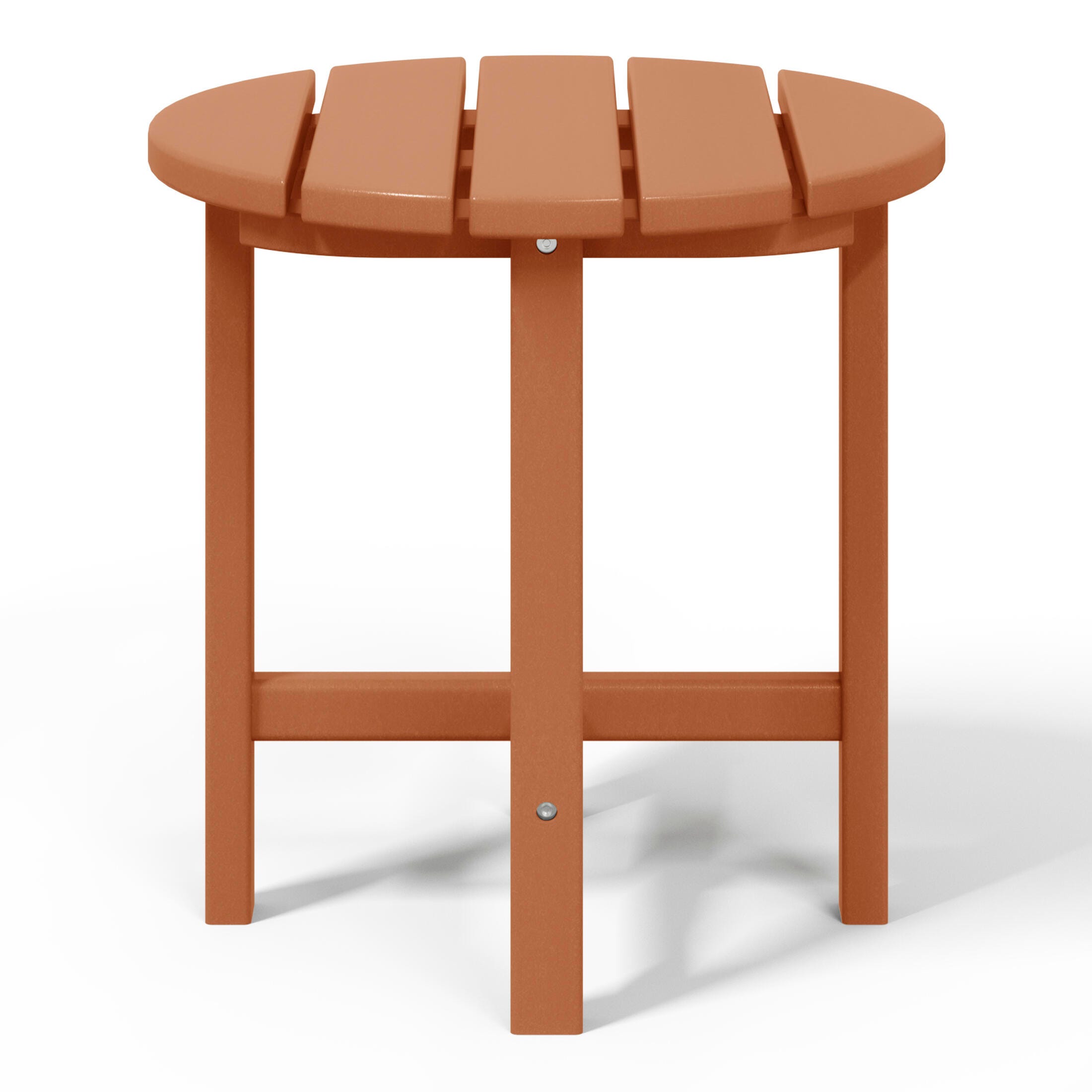 Seaside Outdoor Side Table, Teak, large
