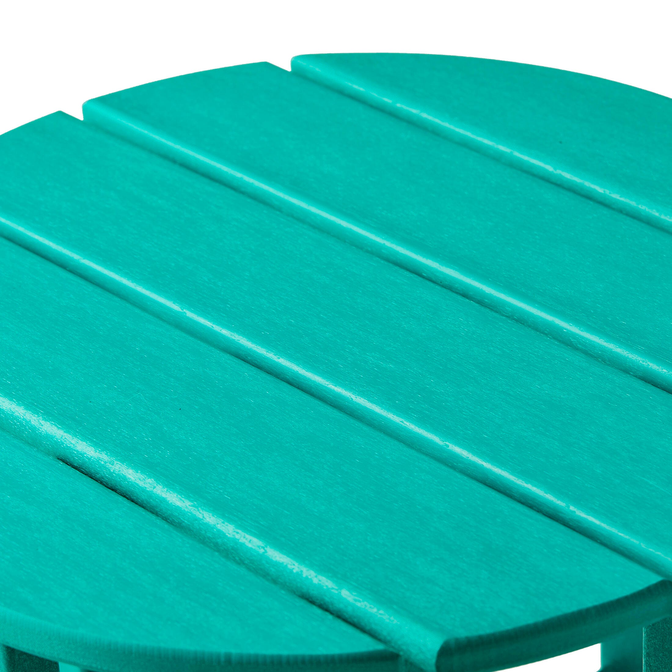 Seaside Outdoor Side Table, Turquoise, large