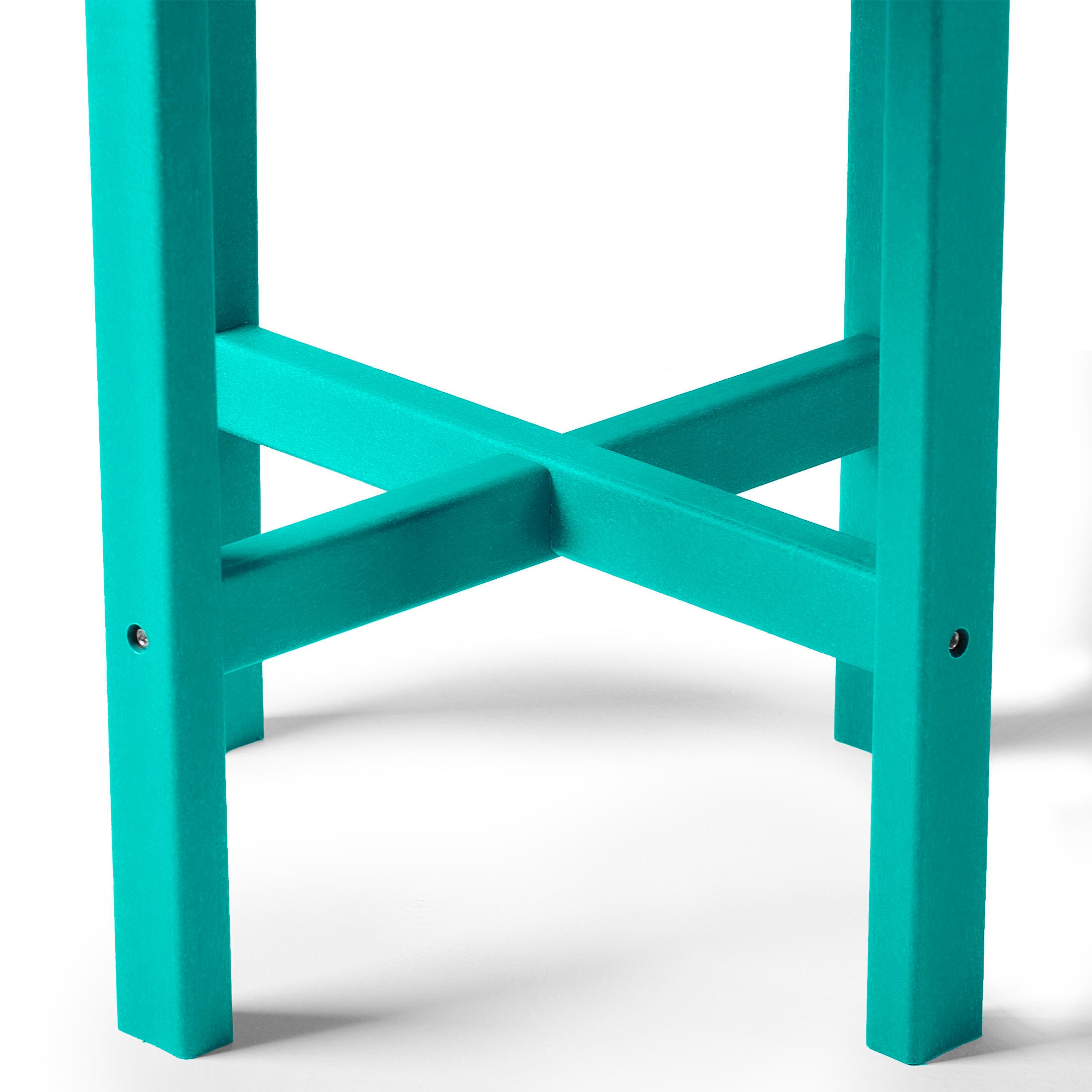 Seaside Outdoor Side Table, Turquoise, large