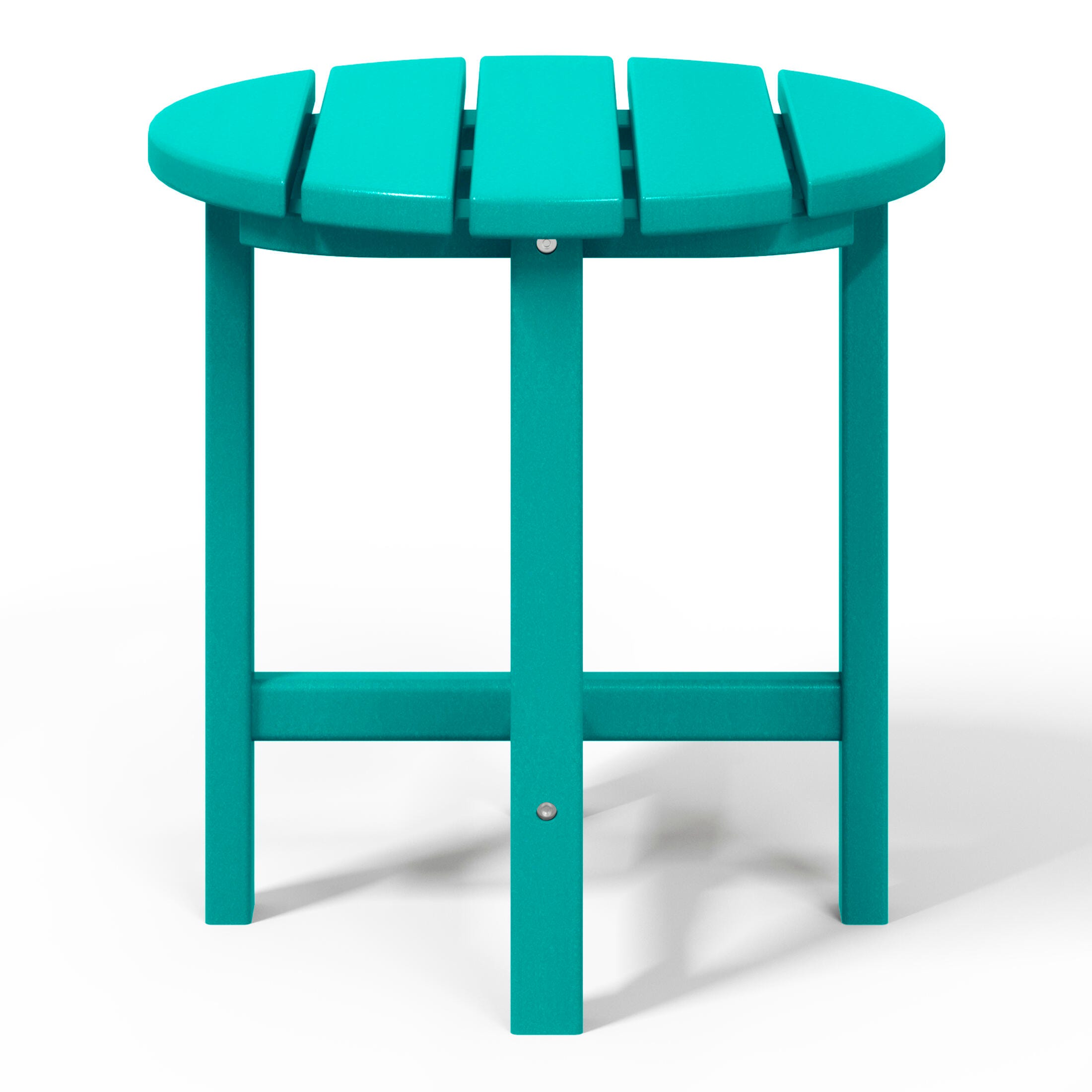 Seaside Outdoor Side Table, Turquoise, large