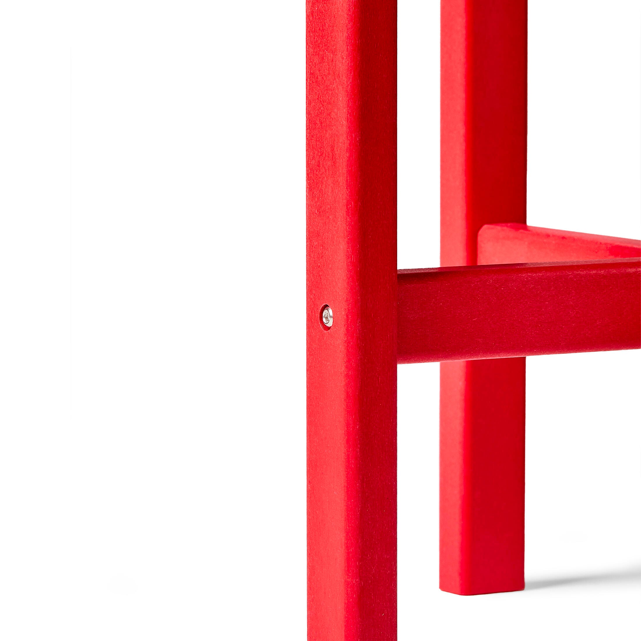 Seaside Outdoor Side Table, Red, large