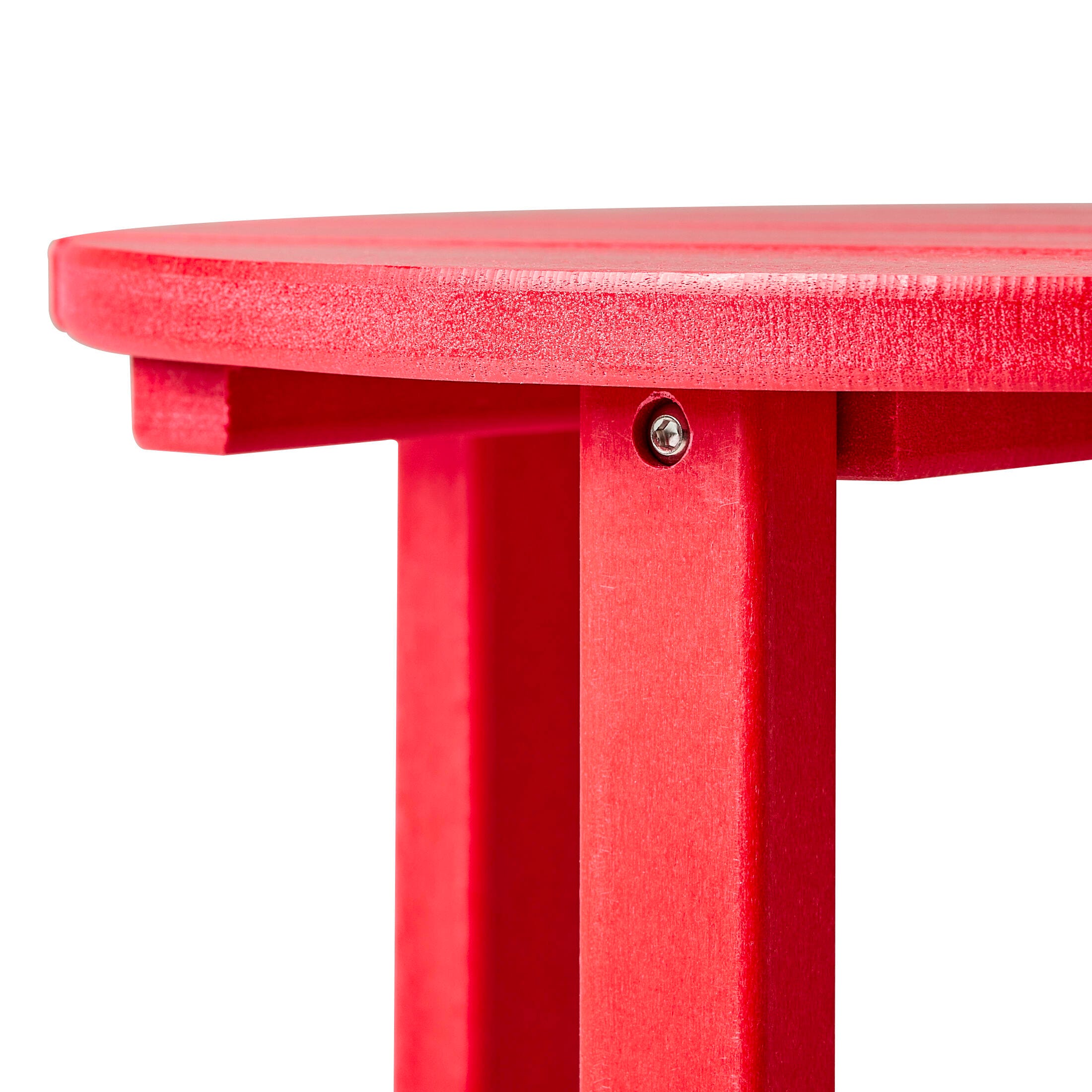 Seaside Outdoor Side Table, Red, large