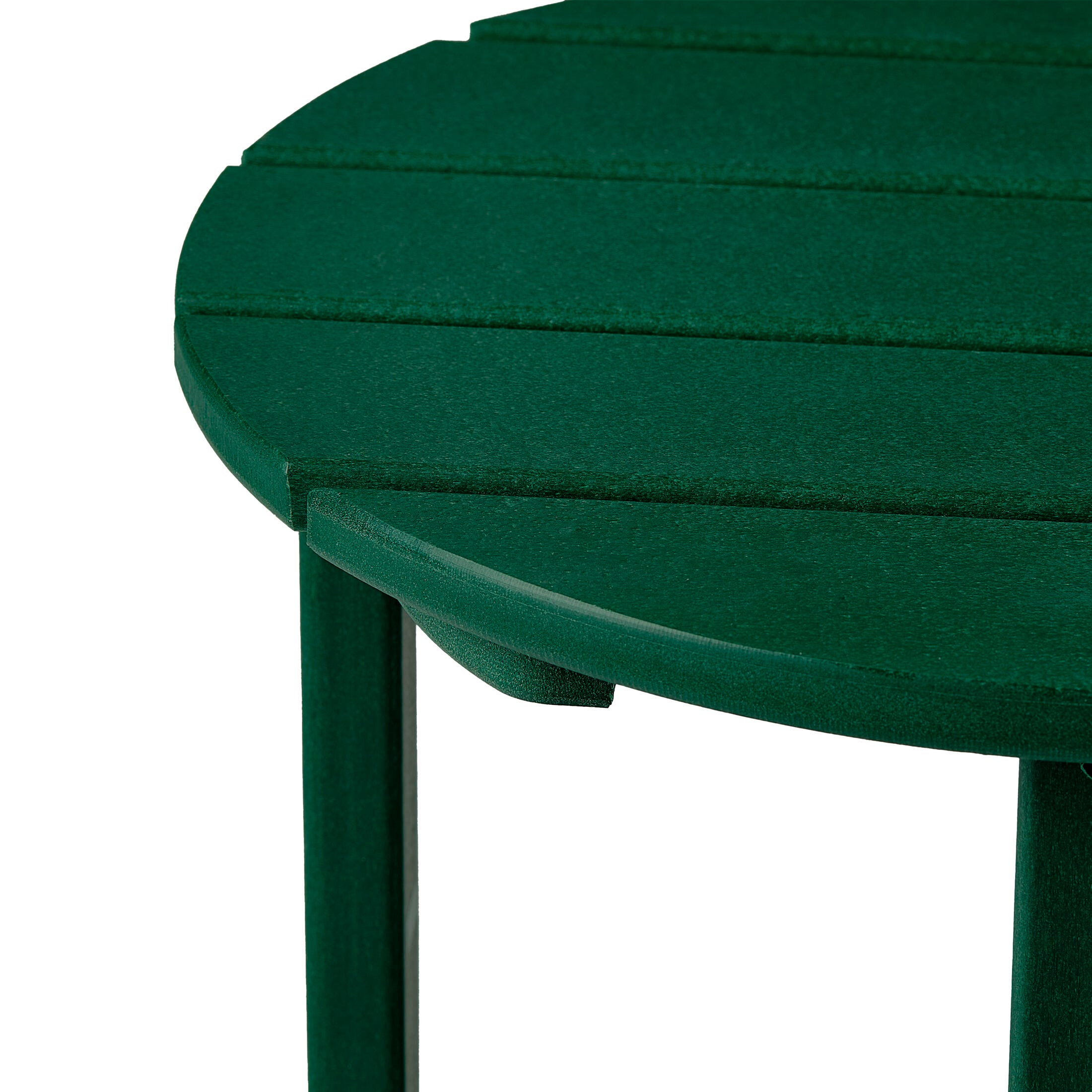 Seaside Outdoor Side Table, Dark Green, large