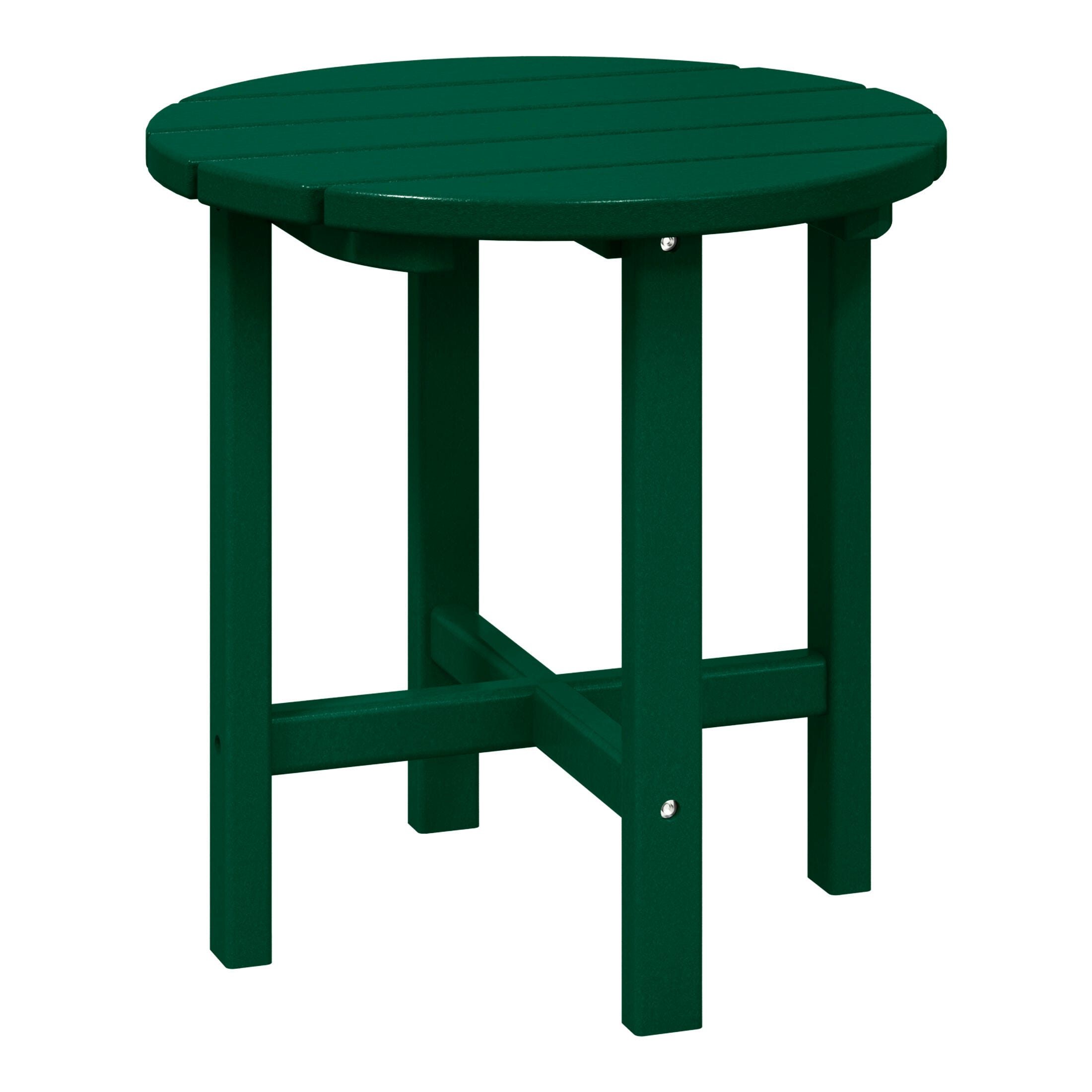 Seaside Outdoor Side Table, Dark Green, large